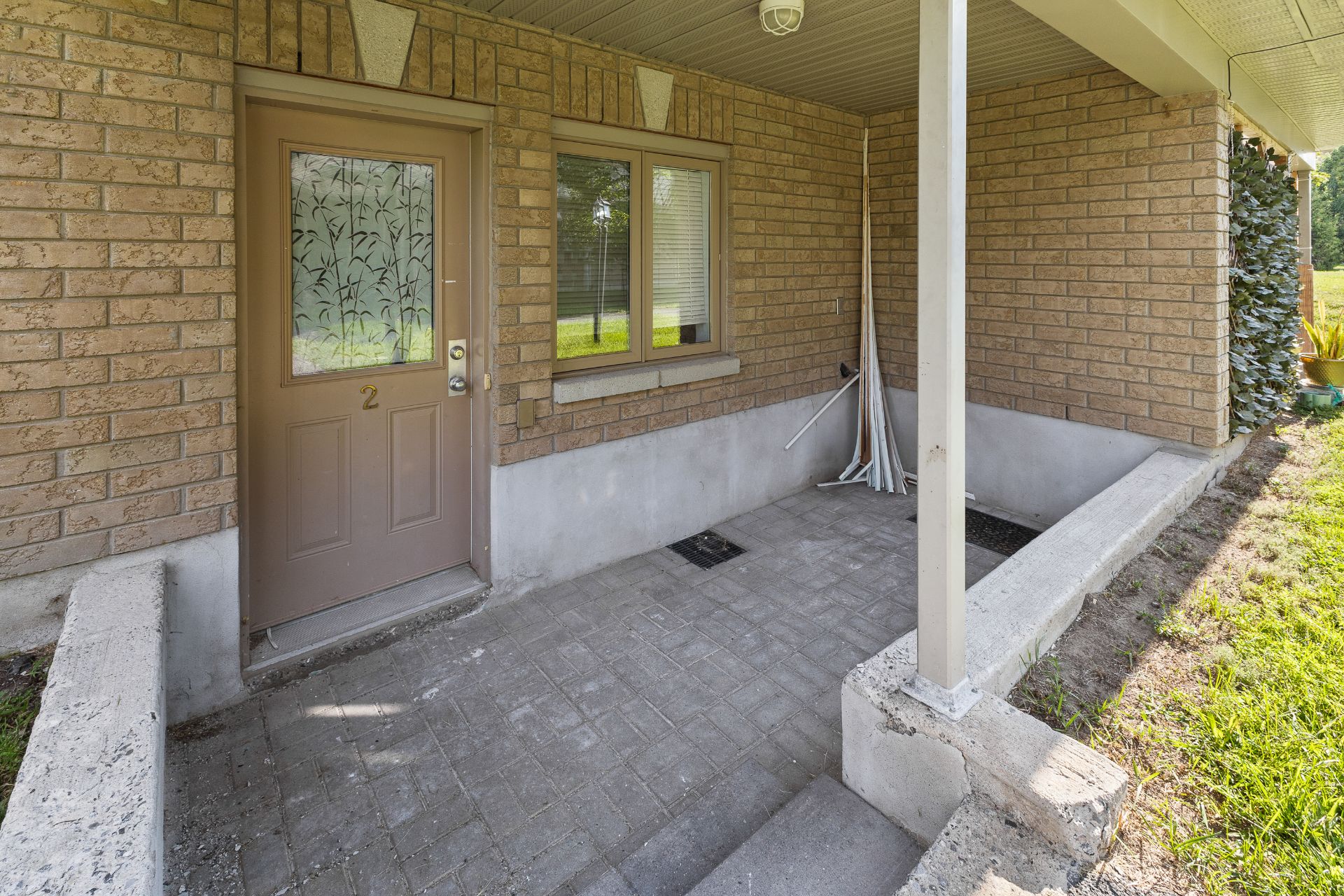 Exterior entrance
