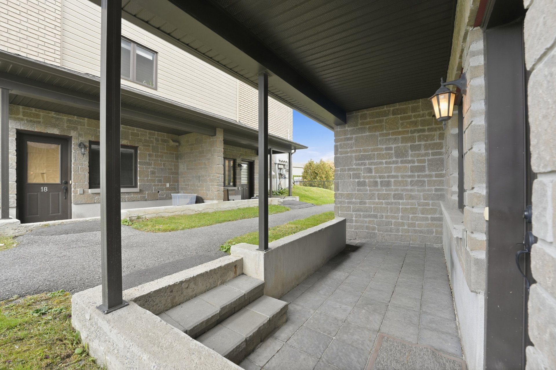 Exterior entrance