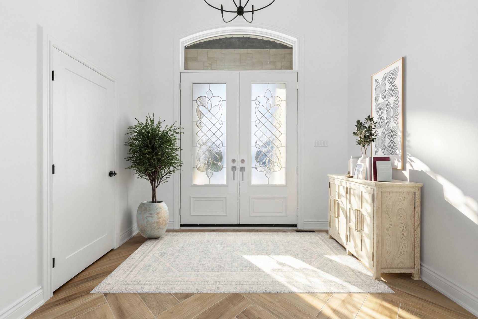 Hallway - Virtually staged