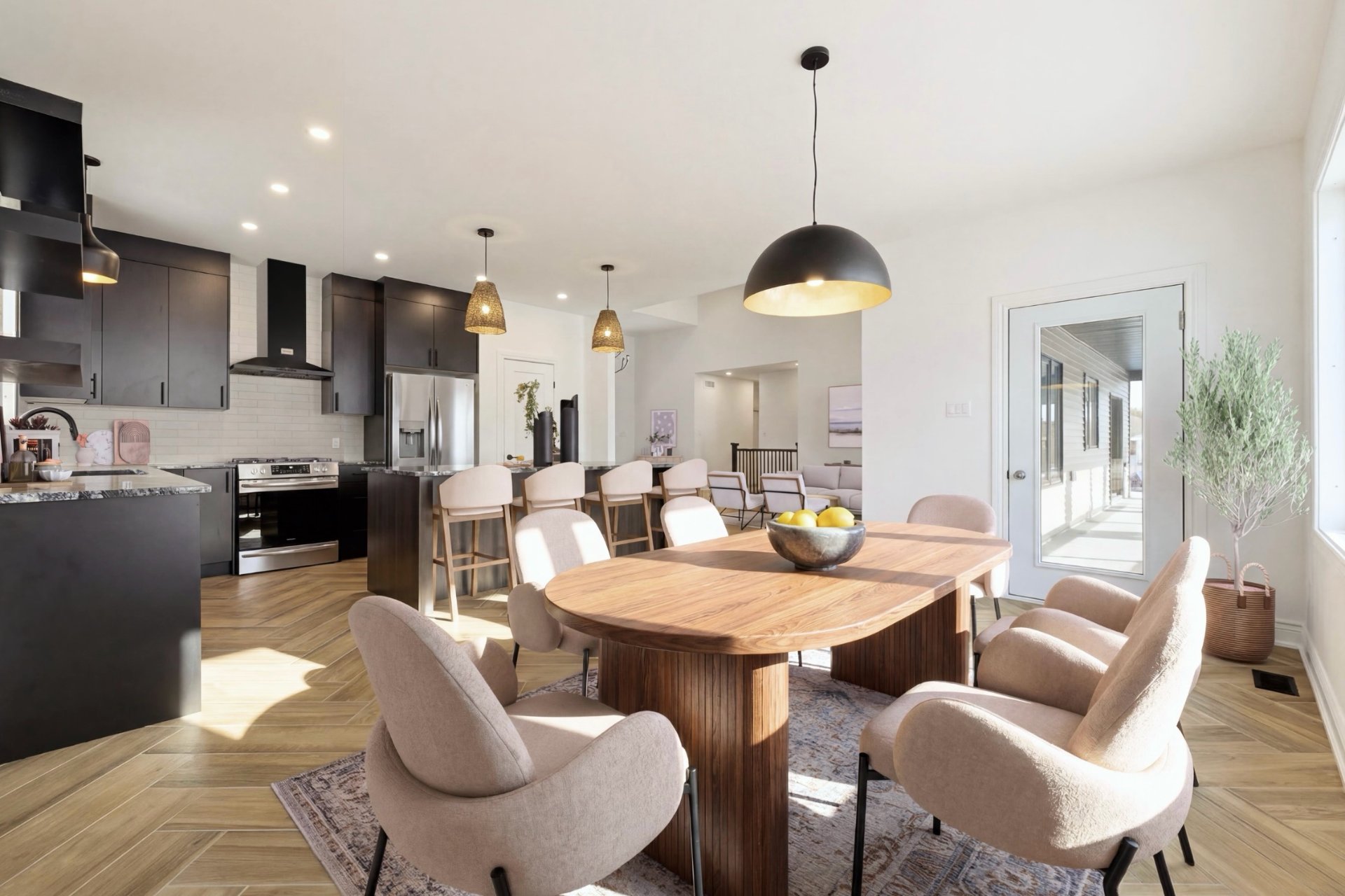 Dining room - Virtually staged