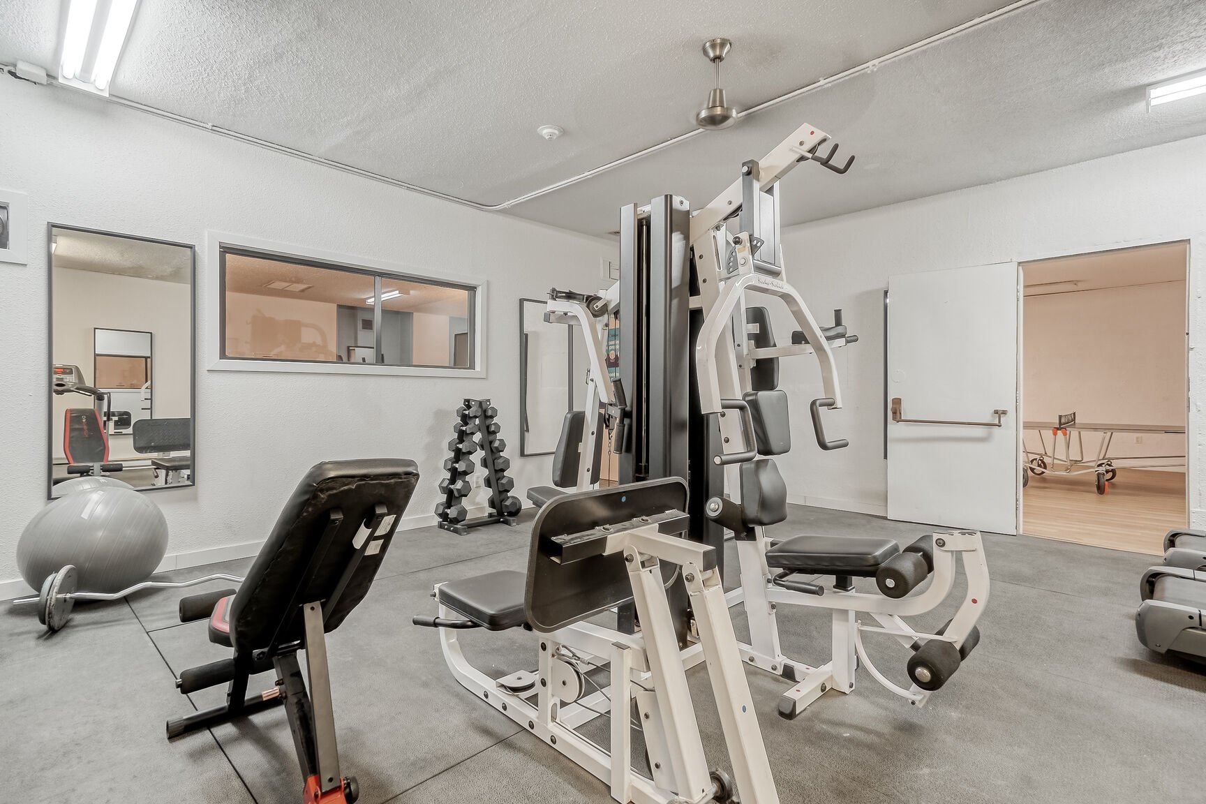 Salle d'exercice
