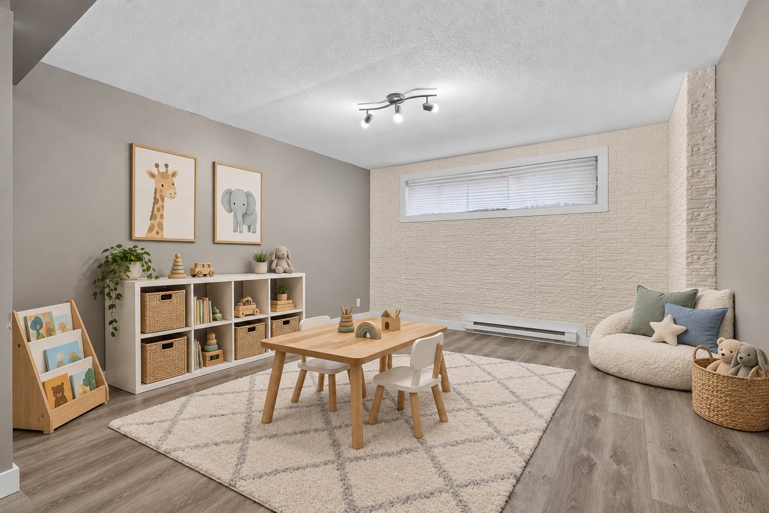 Family room ; AI playroom concept