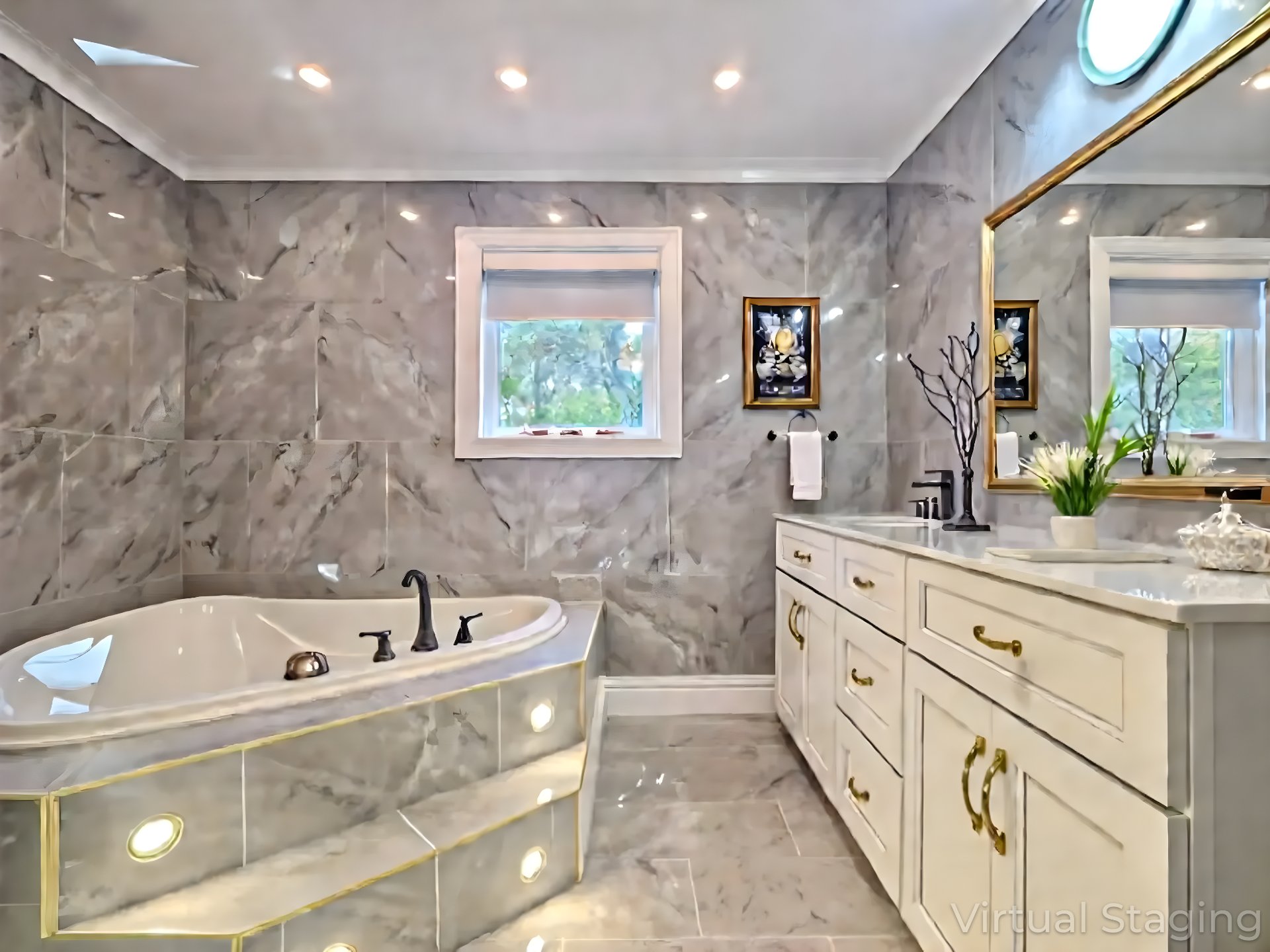 Salle de bains - Virtual Staging