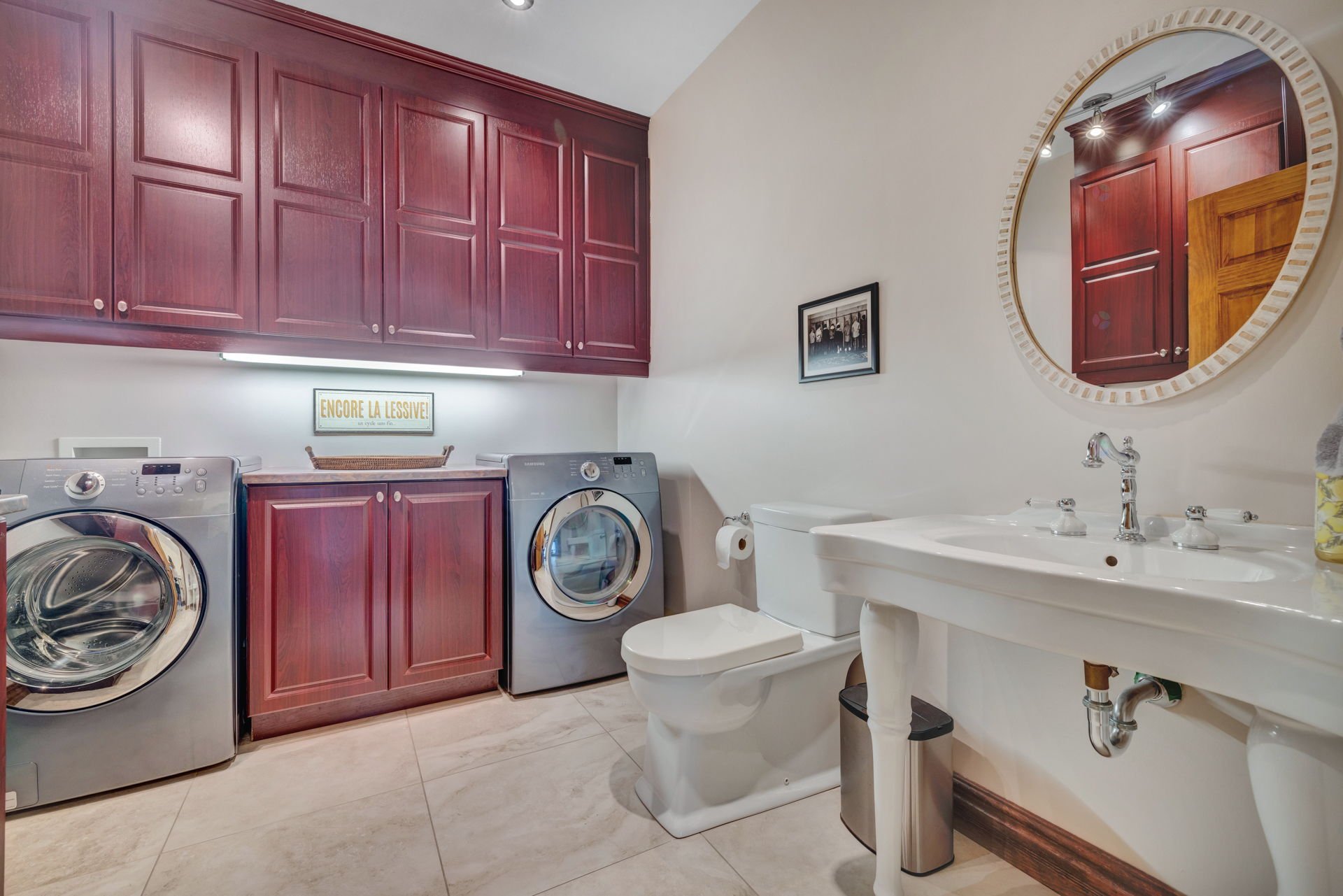 Salle de lavage