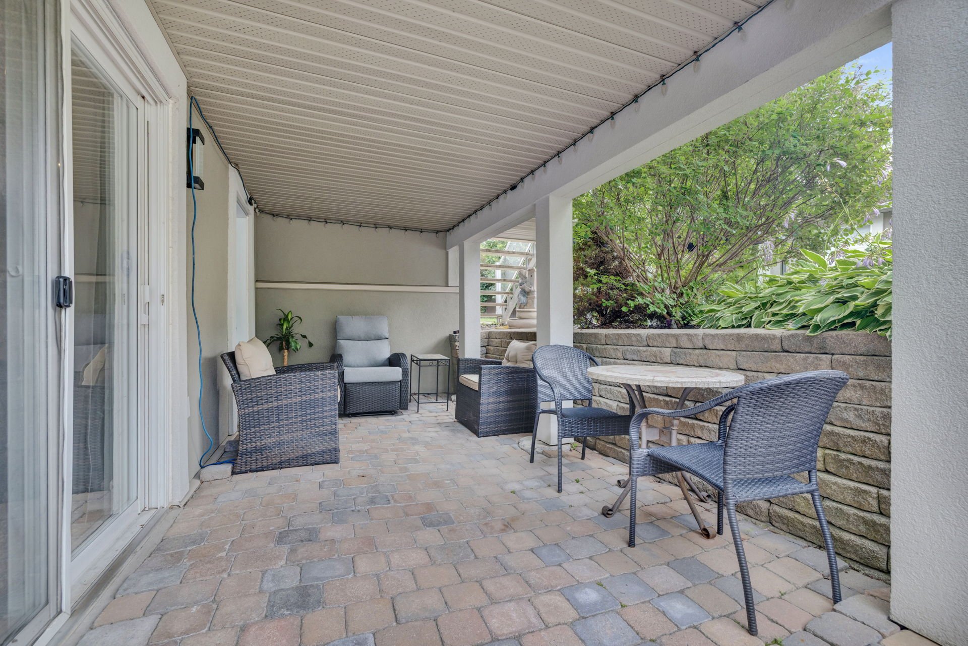 Terrasse du logis parental