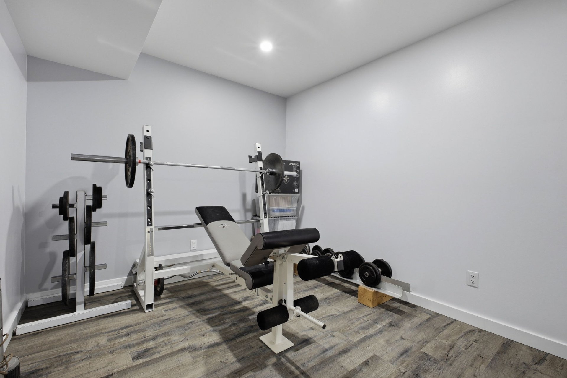 Salle d'exercice
