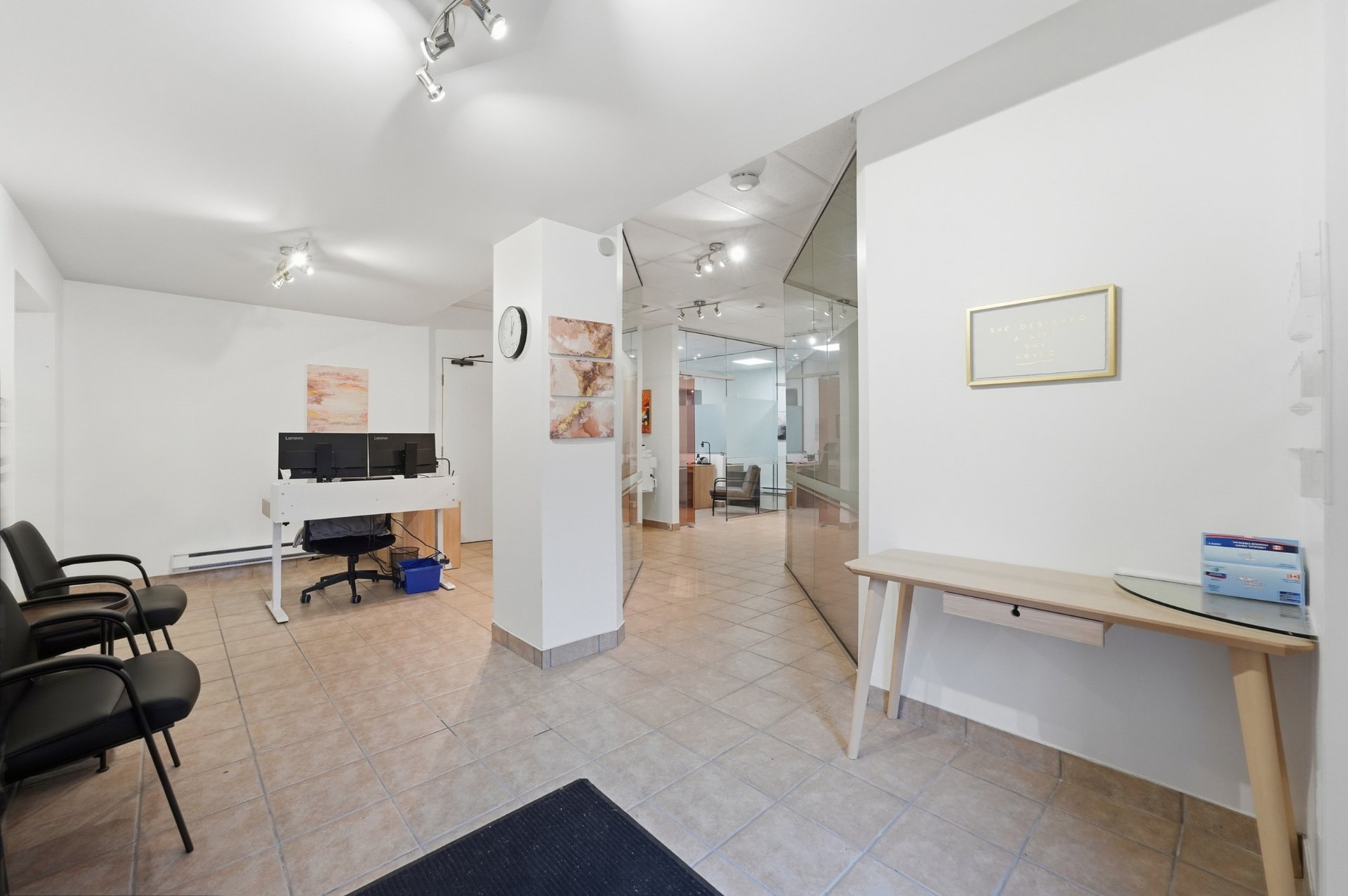 Reception area