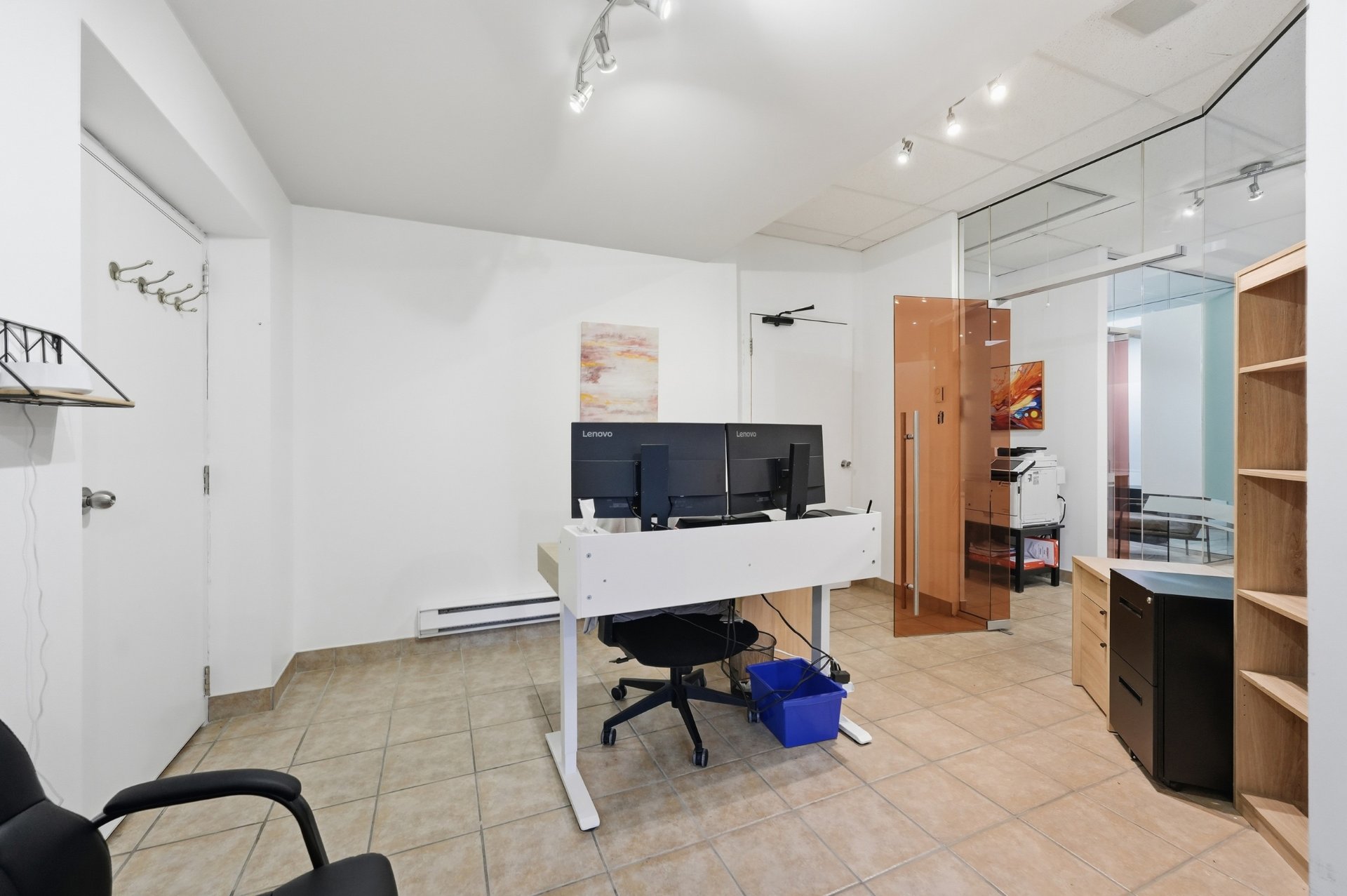 Reception area