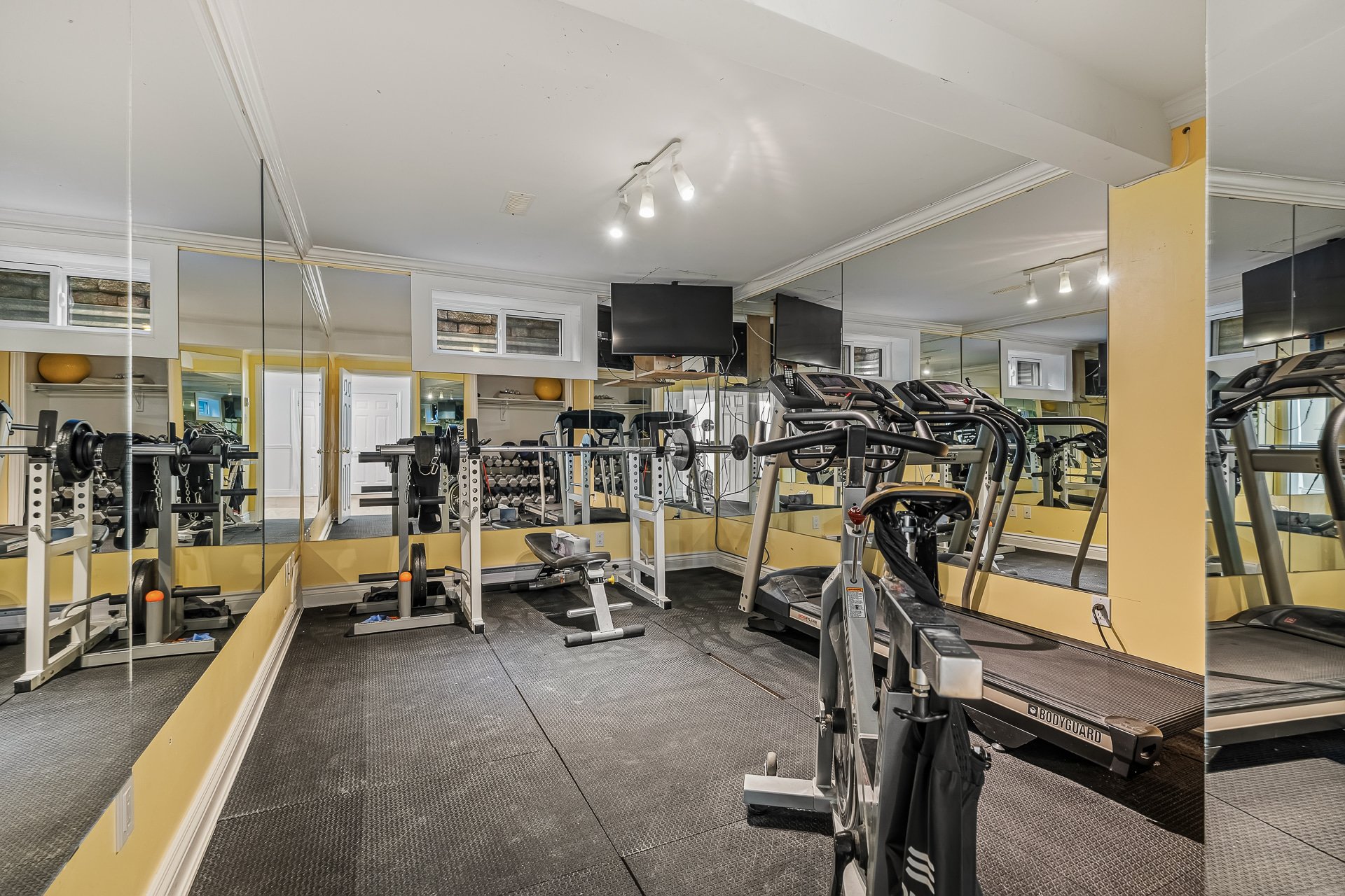 Salle d'exercice