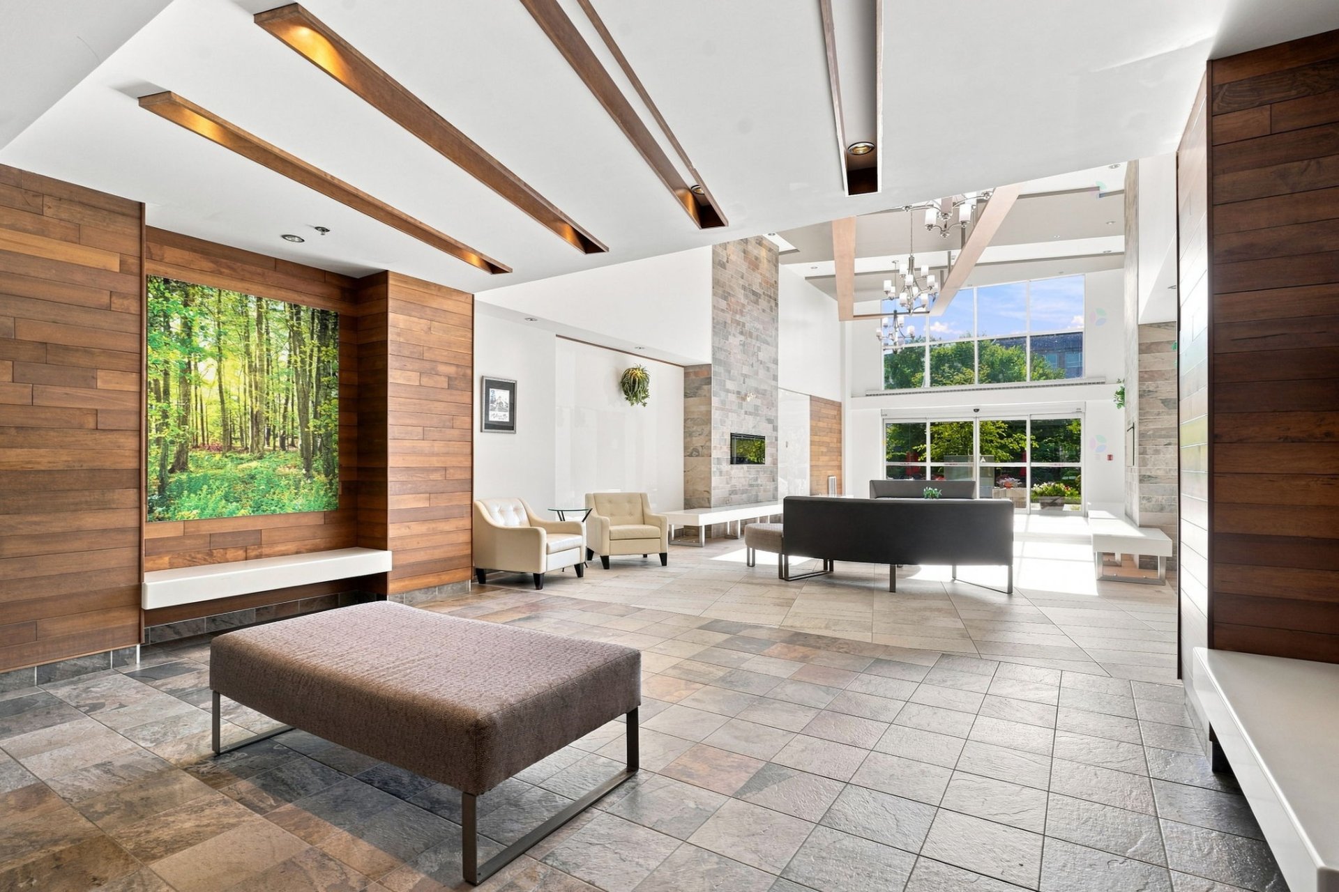 Reception area