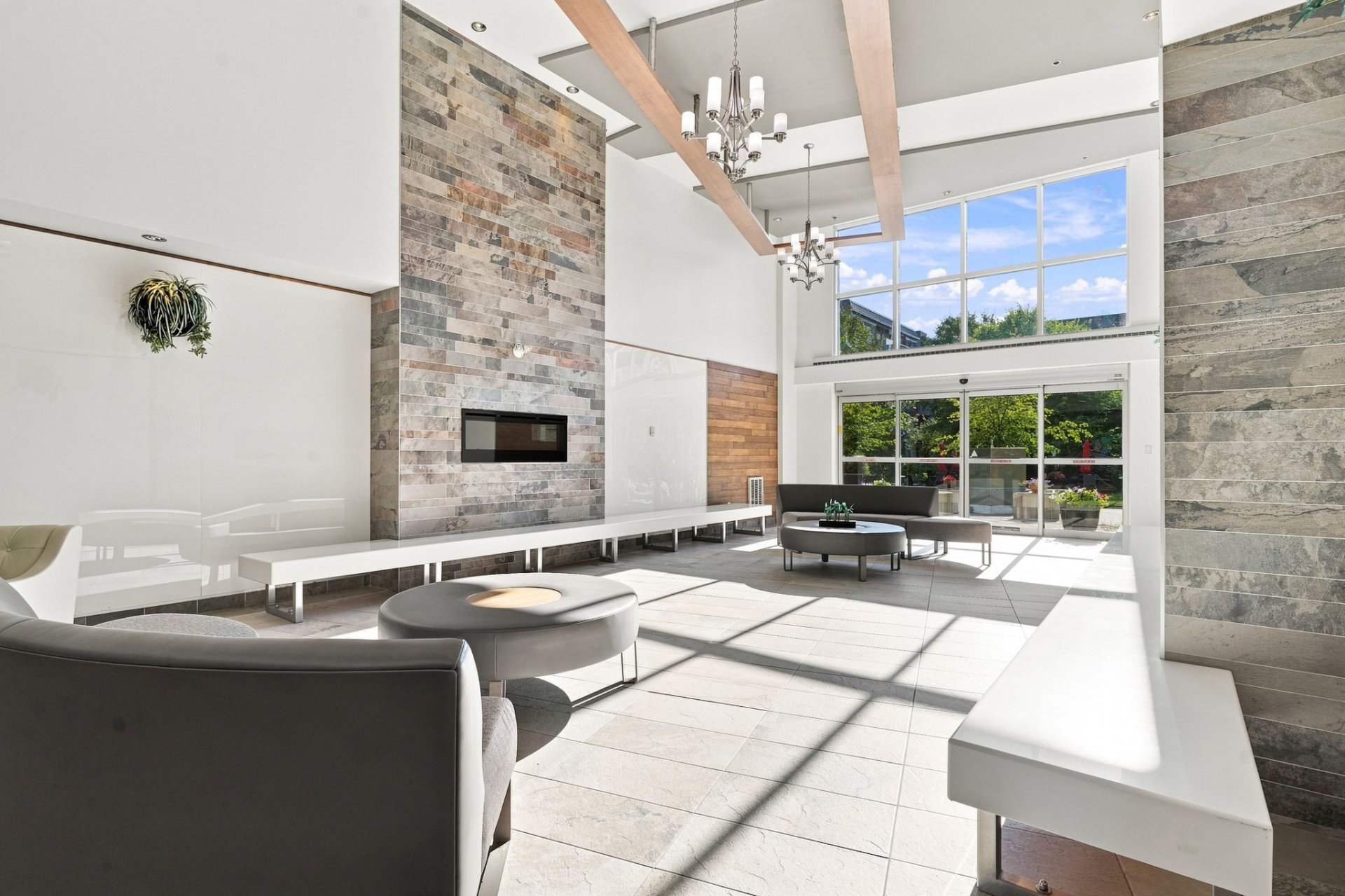 Reception area