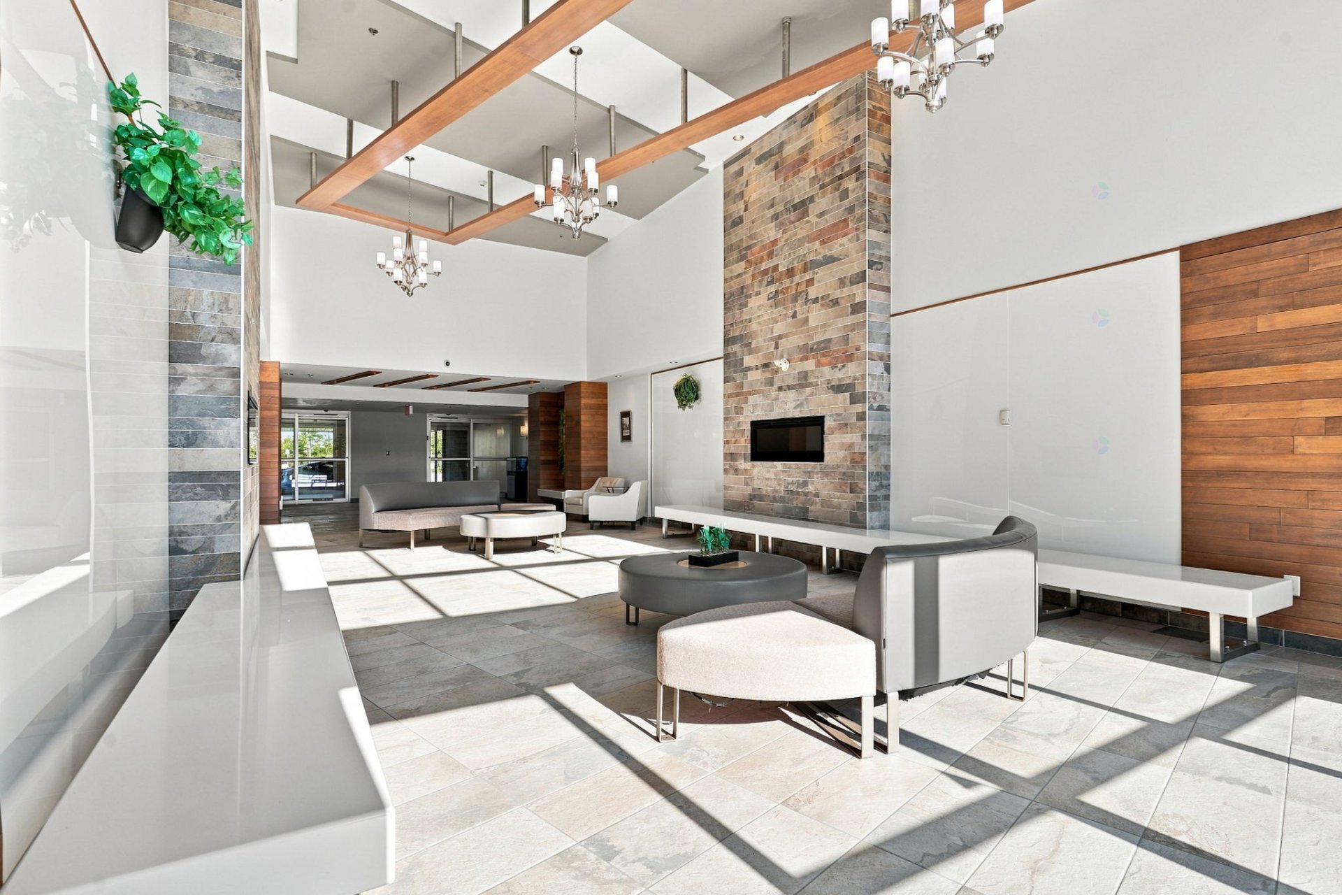 Reception area
