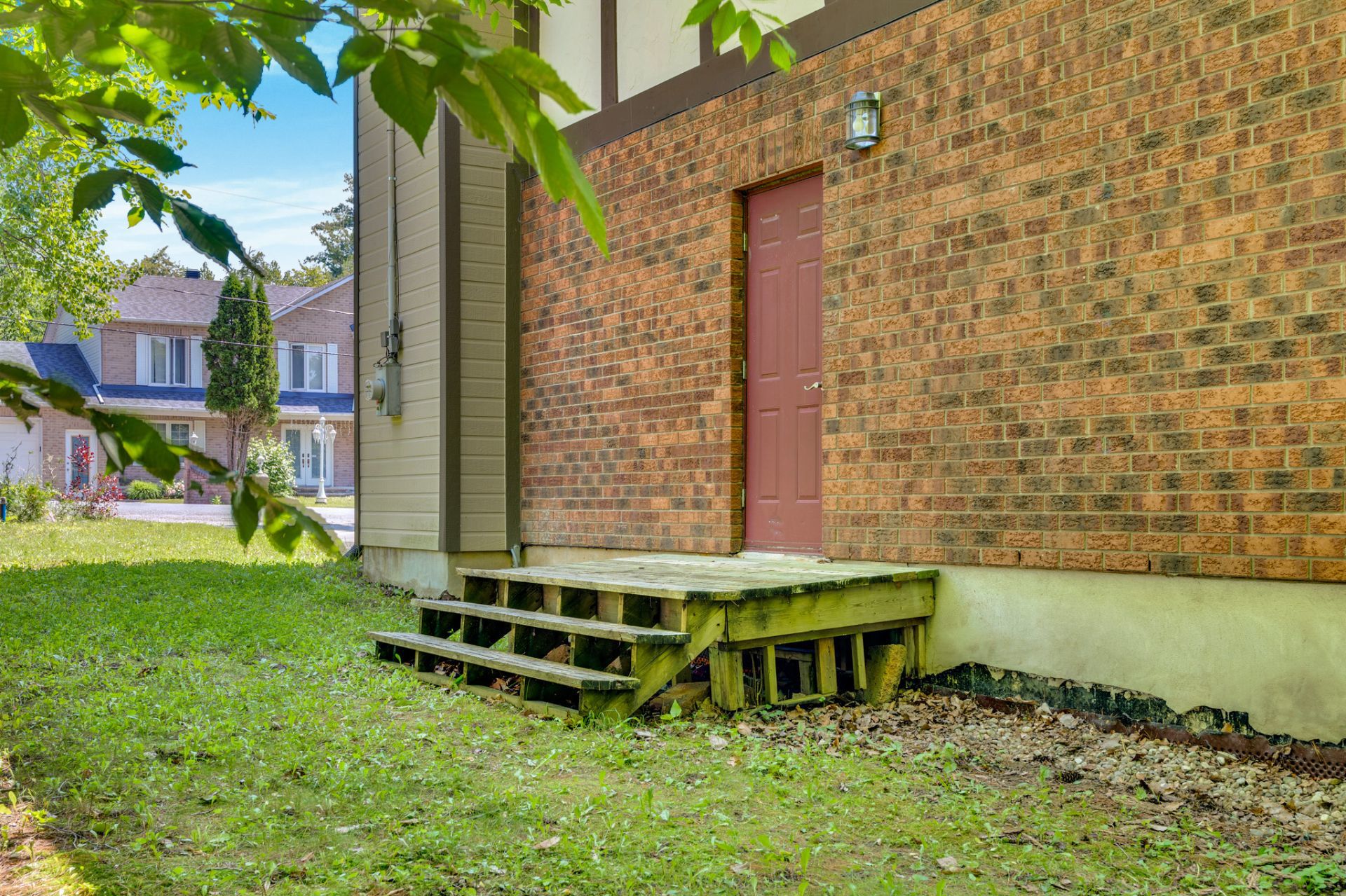 Exterior entrance