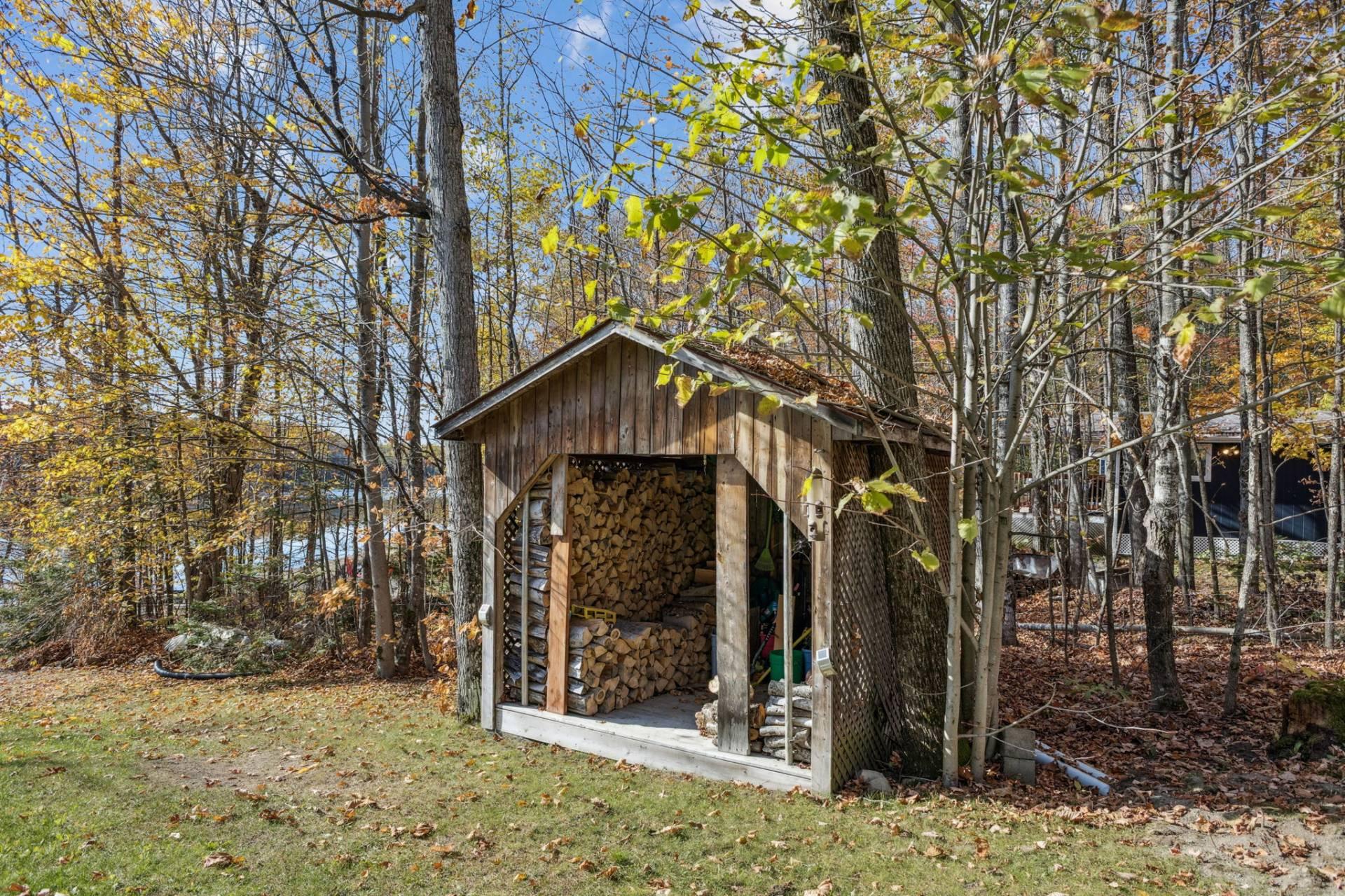 Wood shed