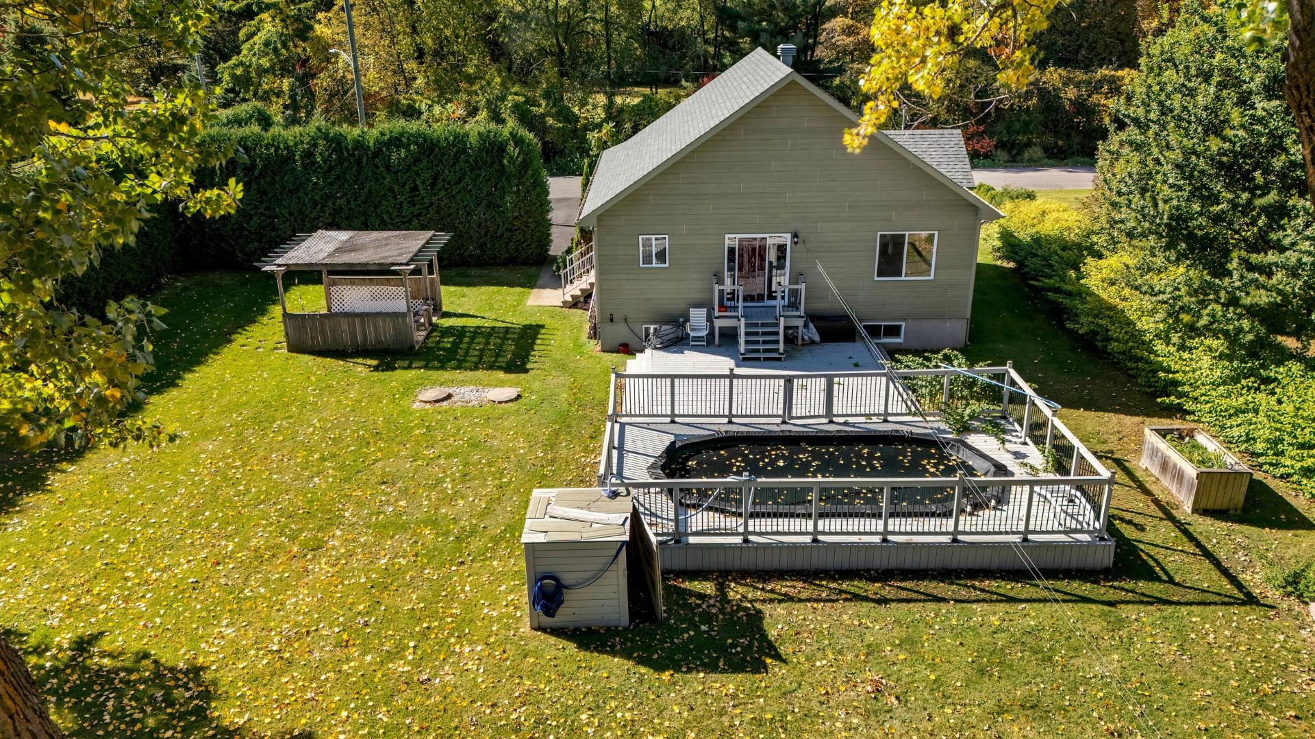 Photo aérienne - Face arrière
