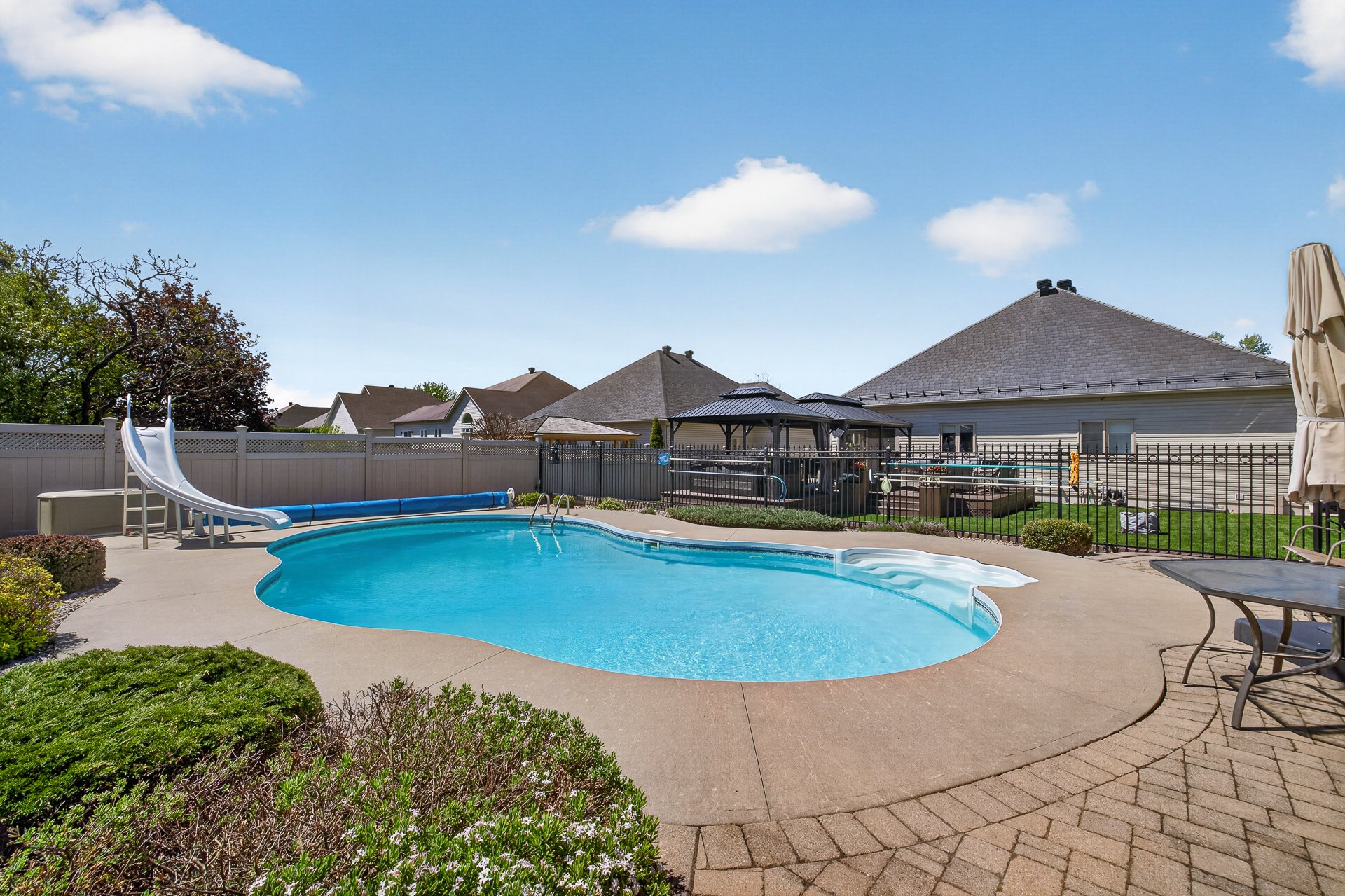 Pool - in-ground heated pool