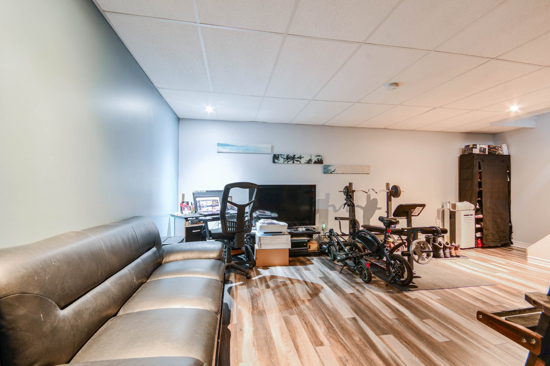 Basement - Living room space