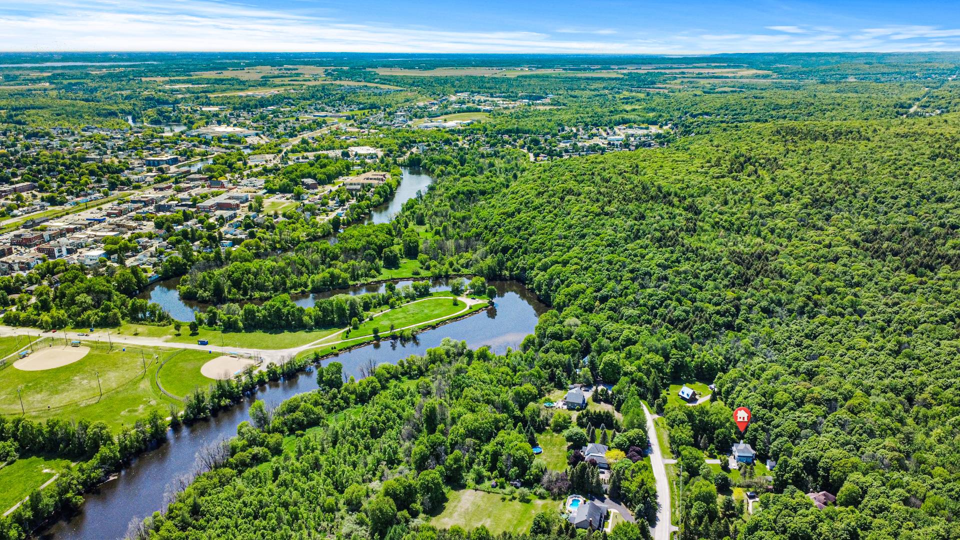 Aerial photo