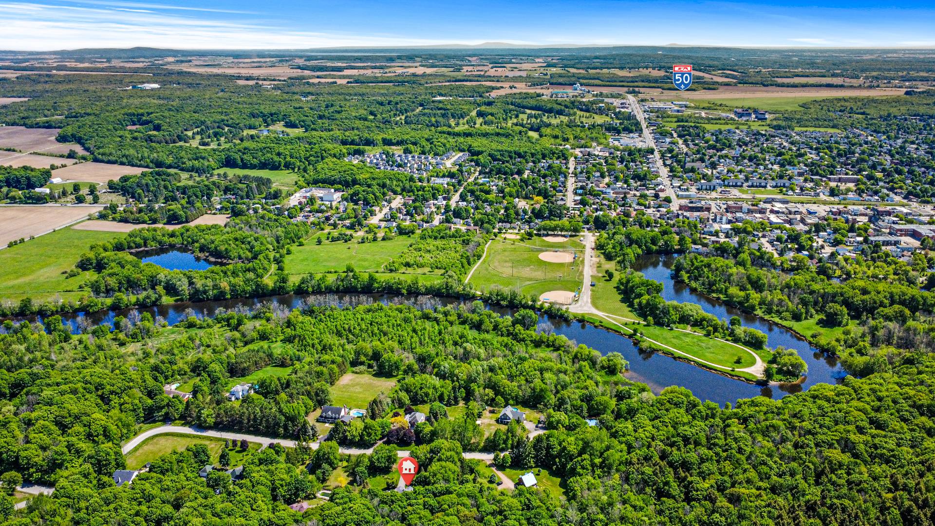 Aerial photo