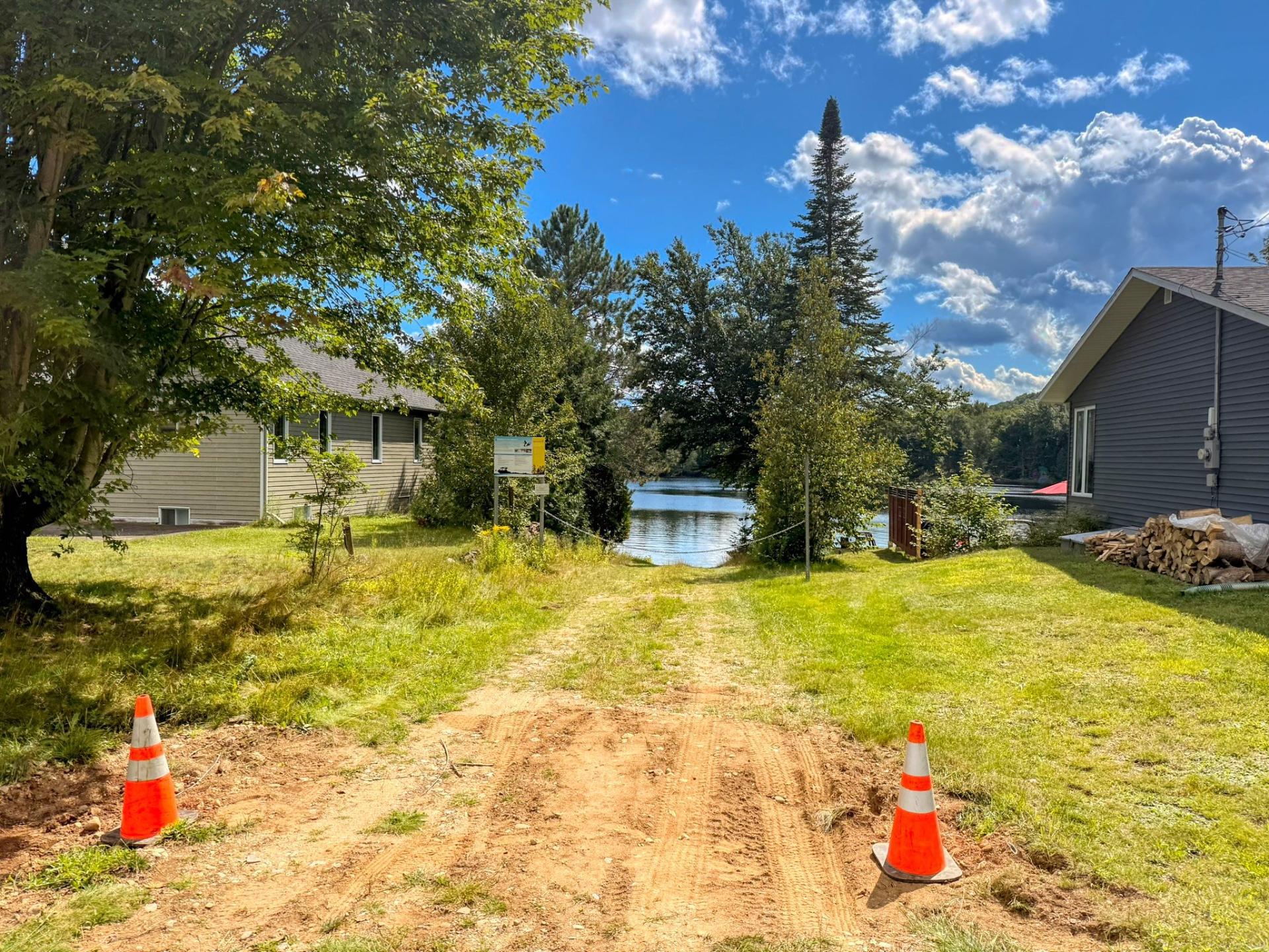 Access to a body of water