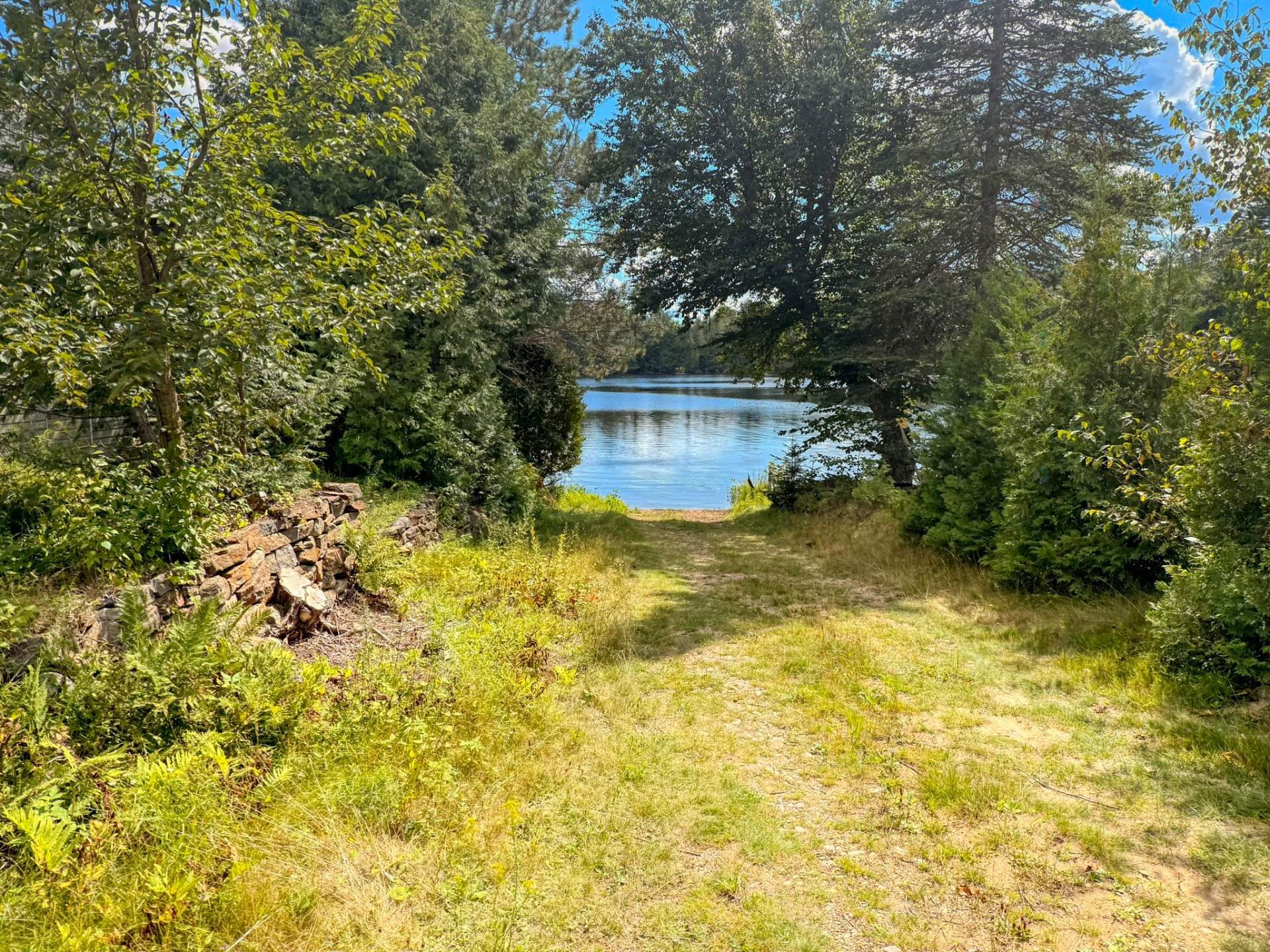 Access to a body of water