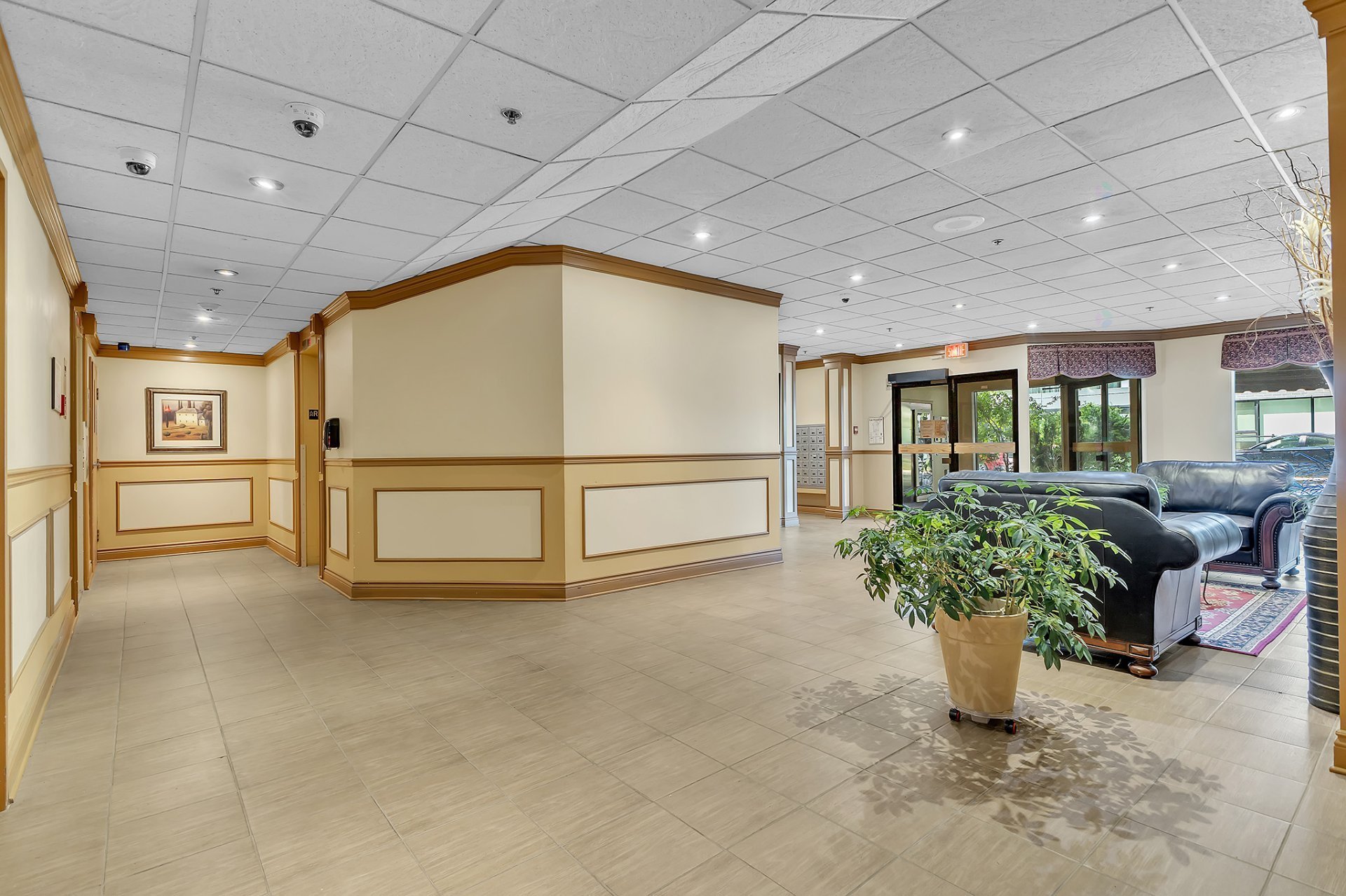 Reception area