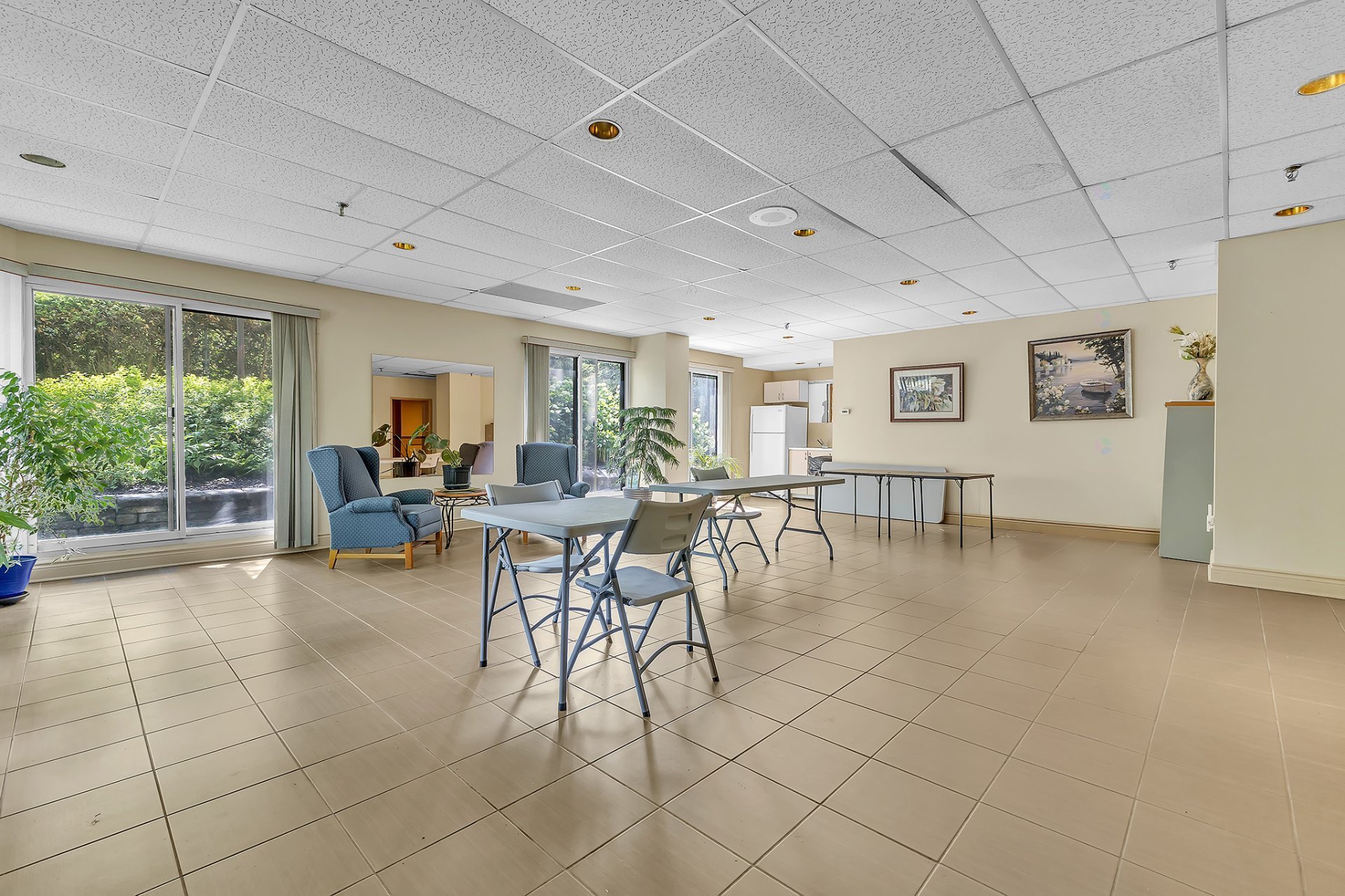Reception area