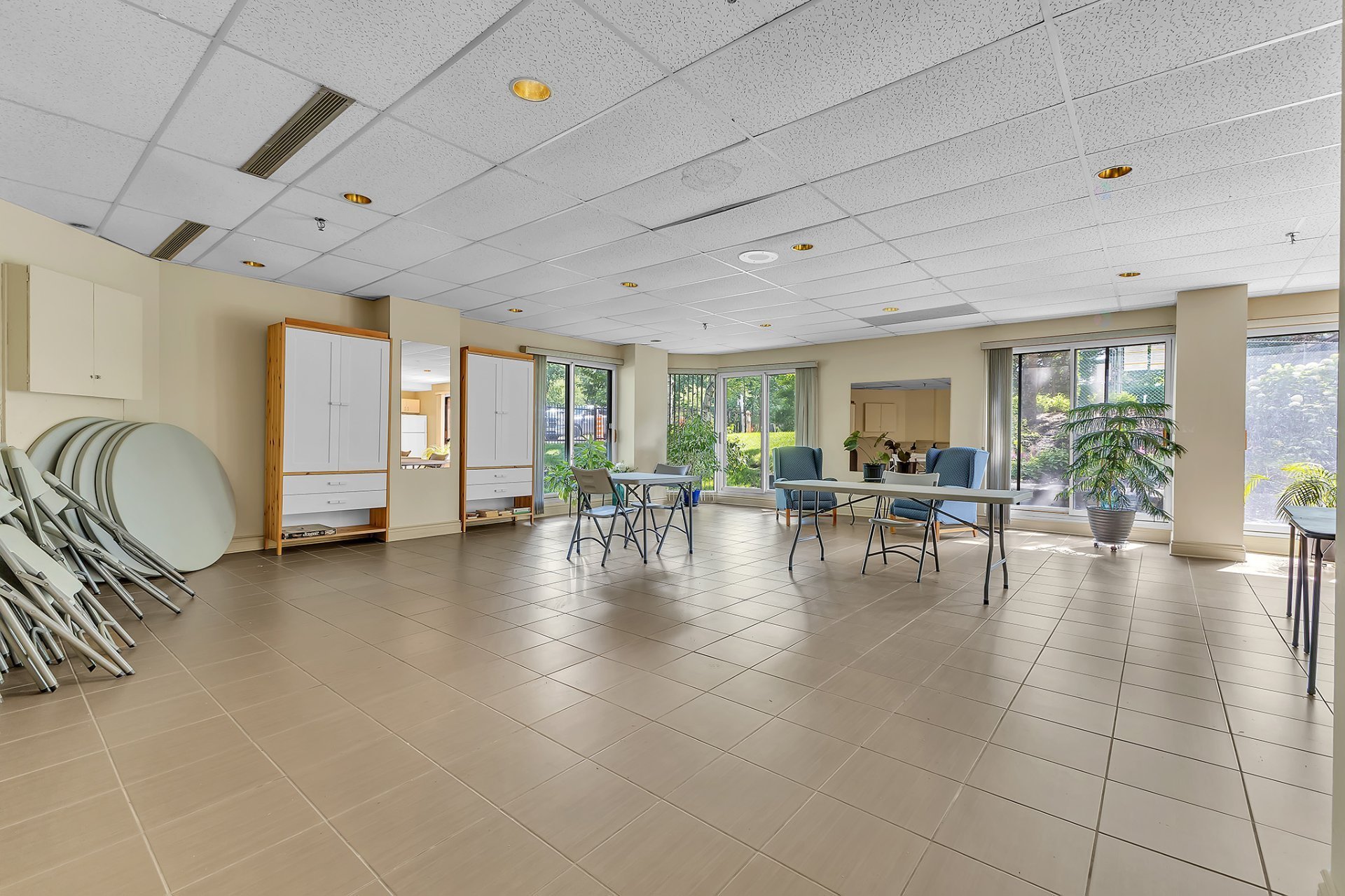 Reception area