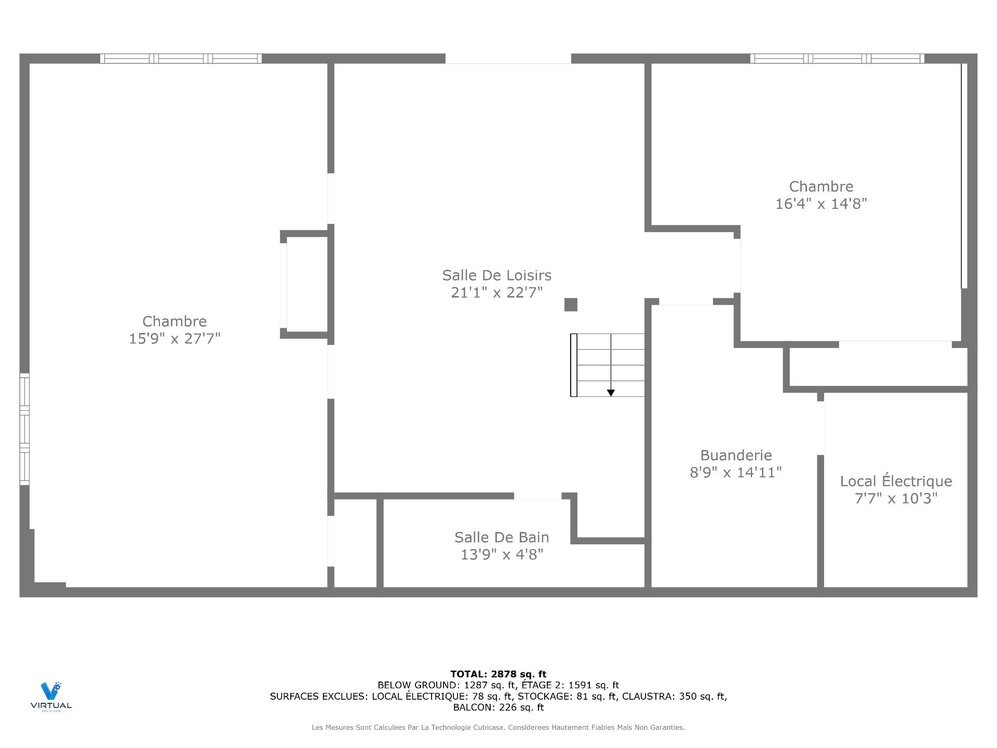 Drawing (sketch) - Walk-out basement