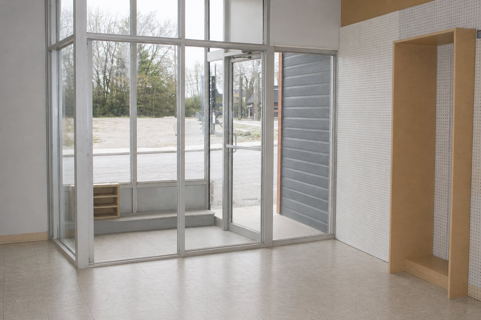 Exterior entrance