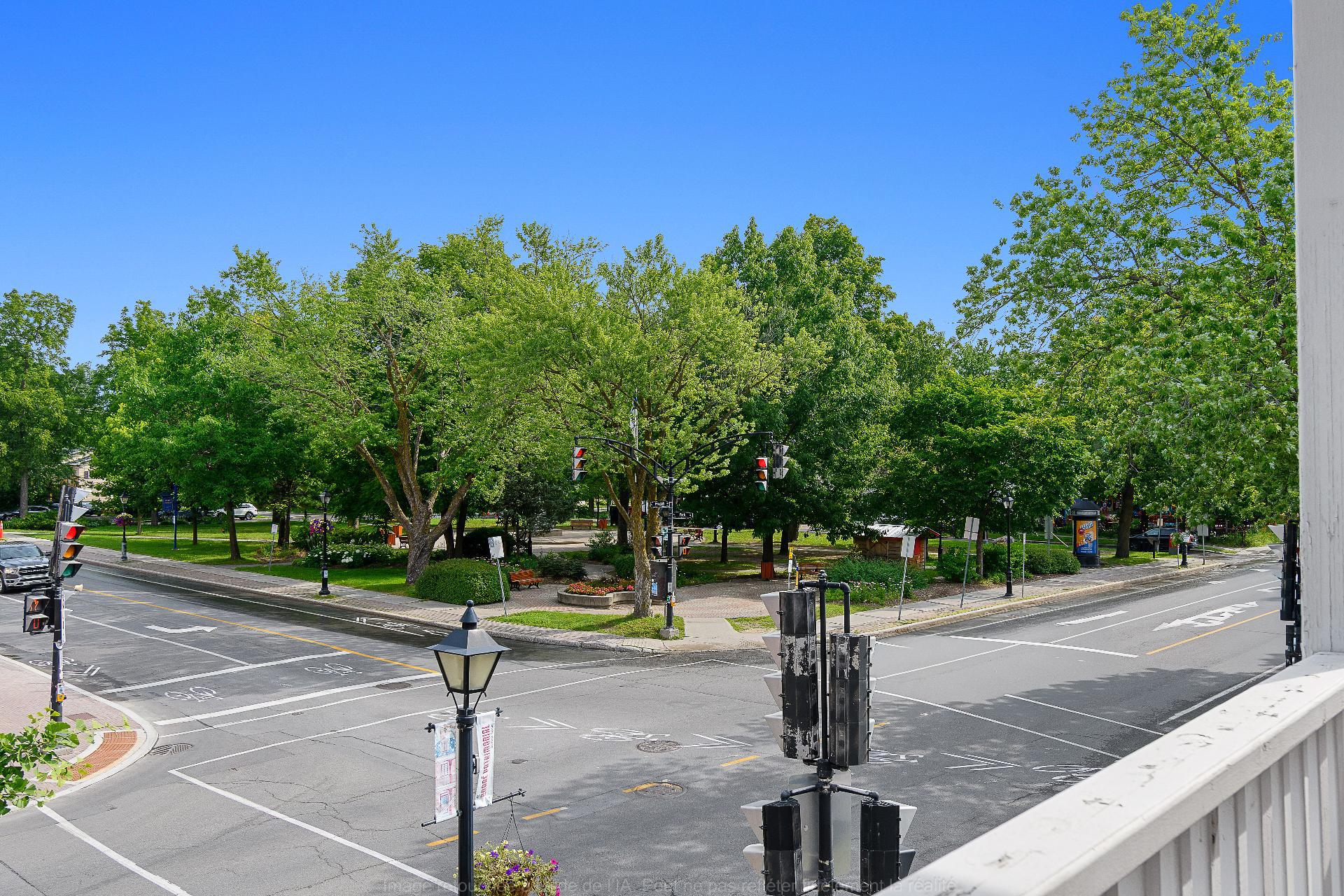 Vue sur le Parc Commémoratif d'Aylmer