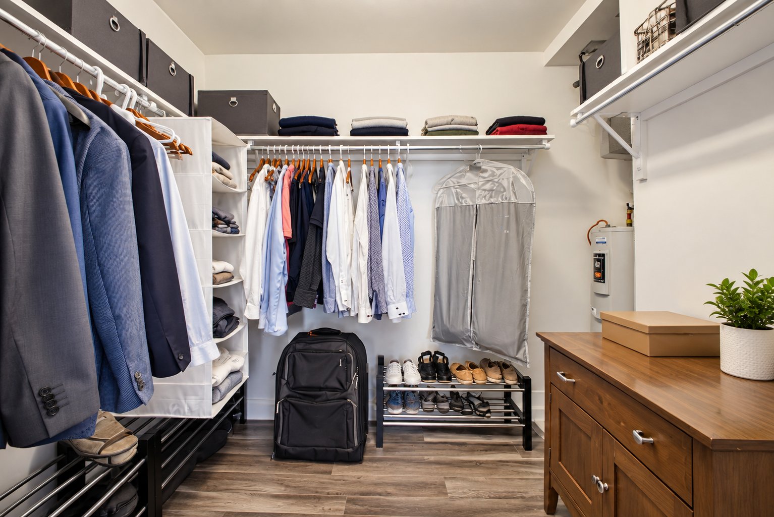 Walk-in closet