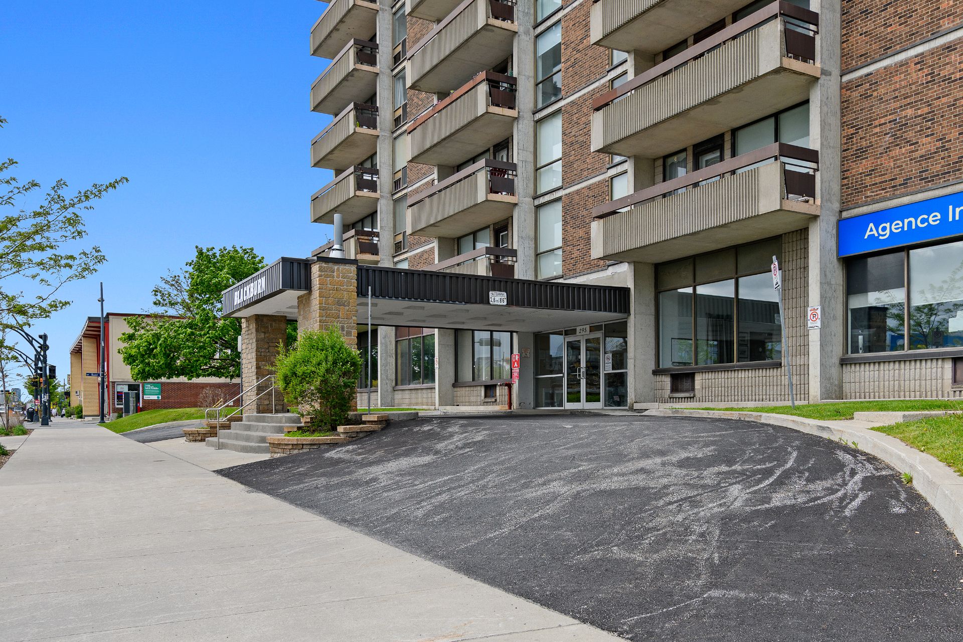 Exterior entrance