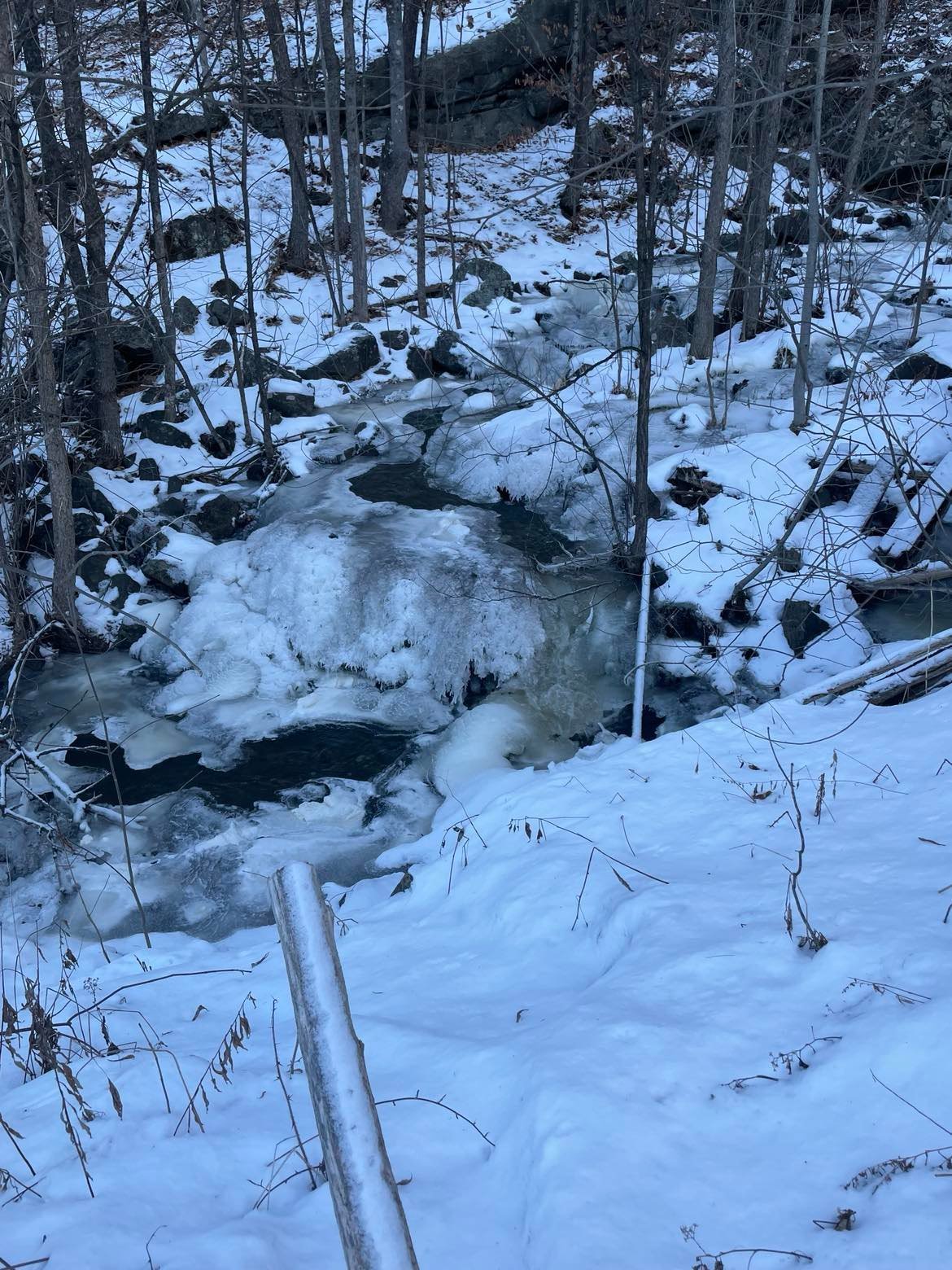 View - small culvert