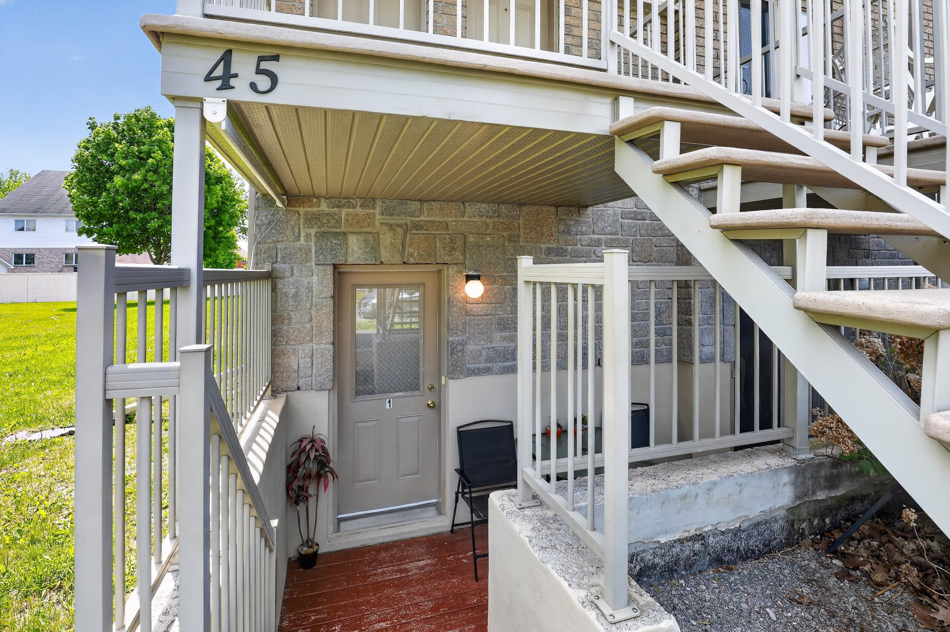 Exterior entrance
