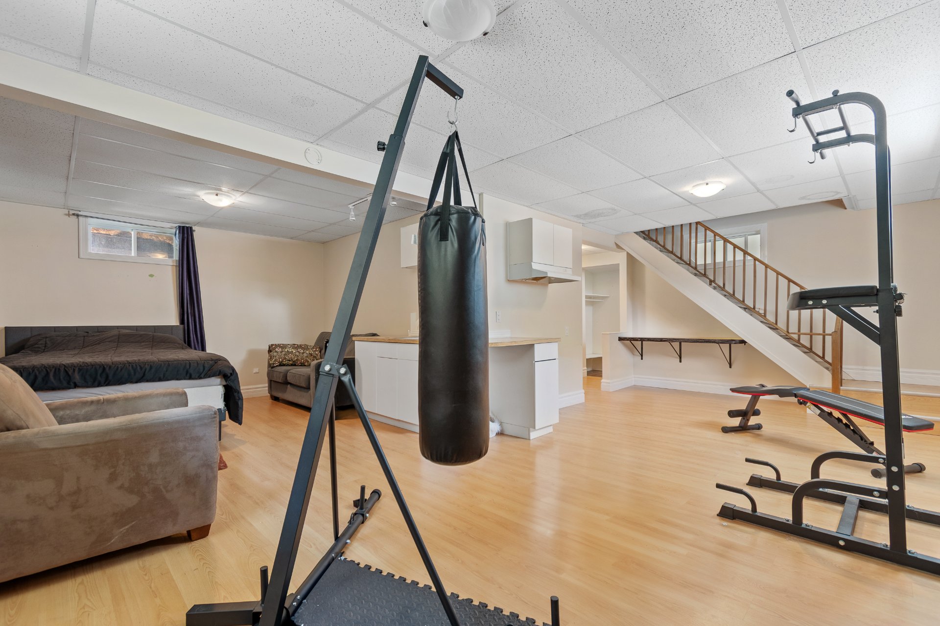 Salle d'exercice