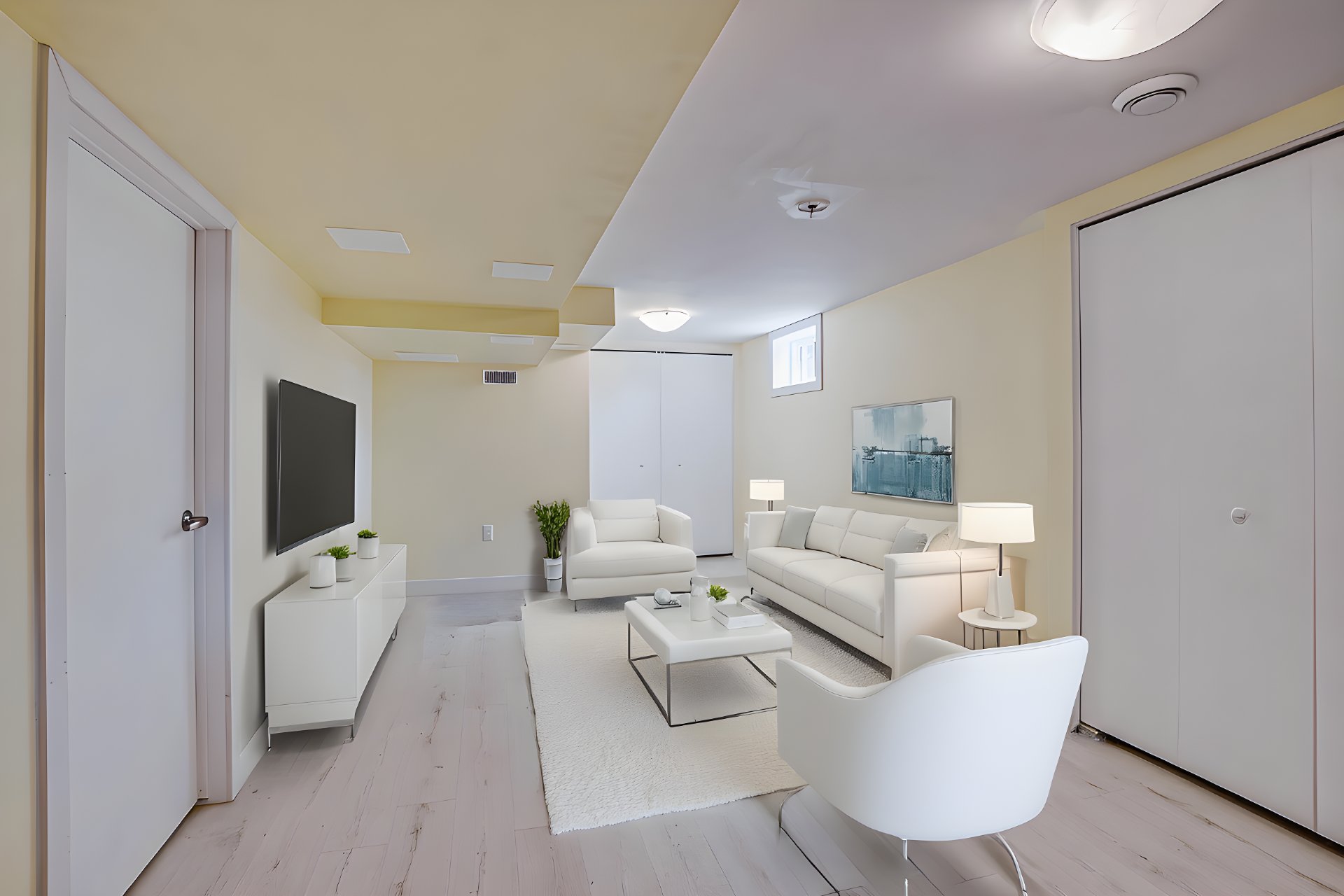 Salle familiale - Décors créés par intelligence artificielle