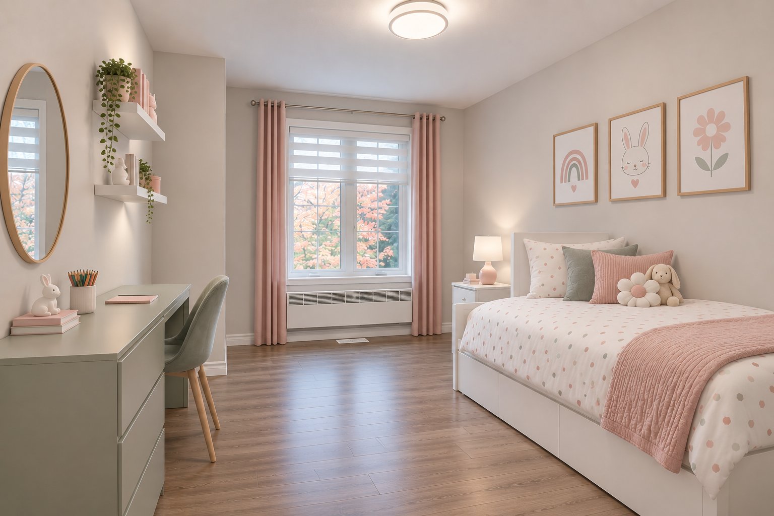 AI-generated décor