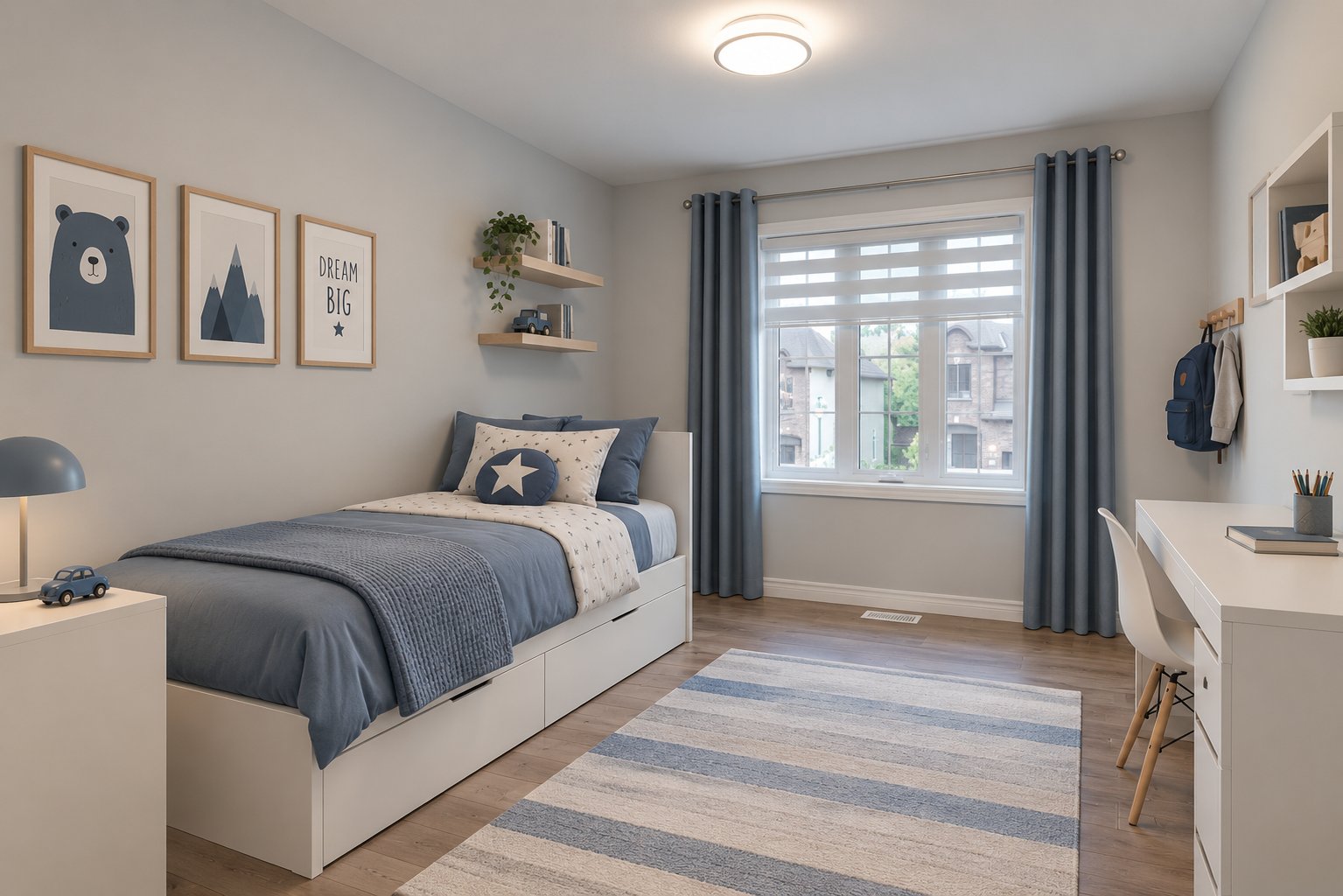 AI-generated décor