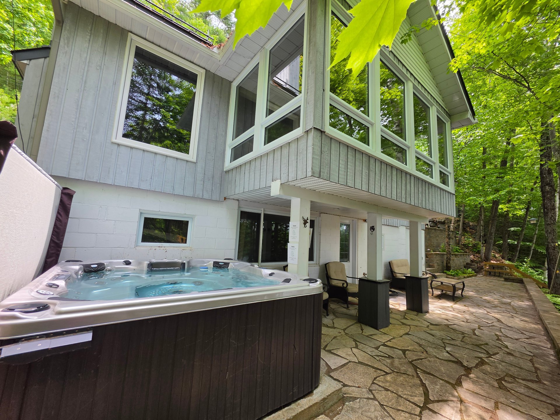 Other - Walk-out level and spa area