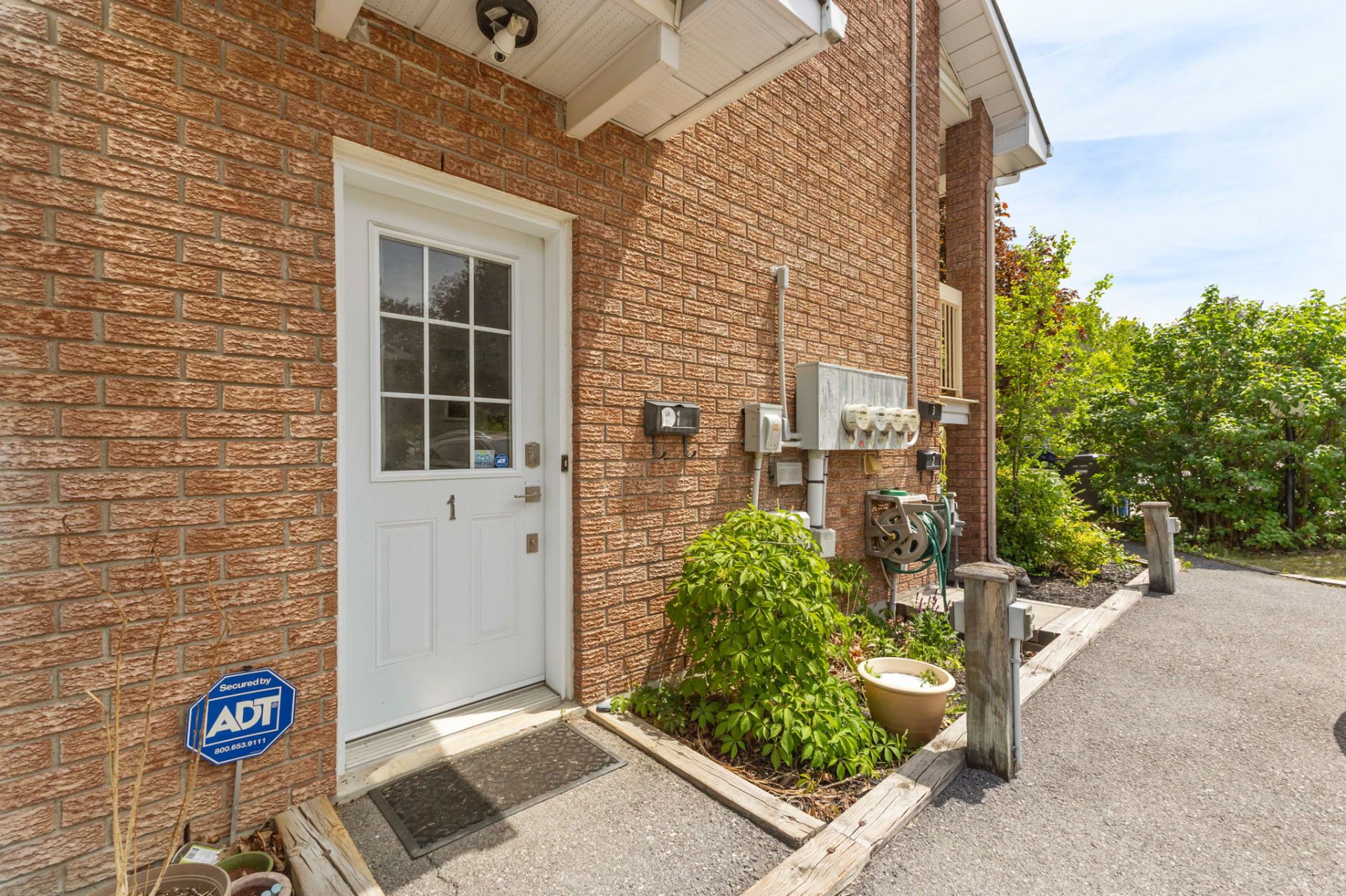Exterior entrance