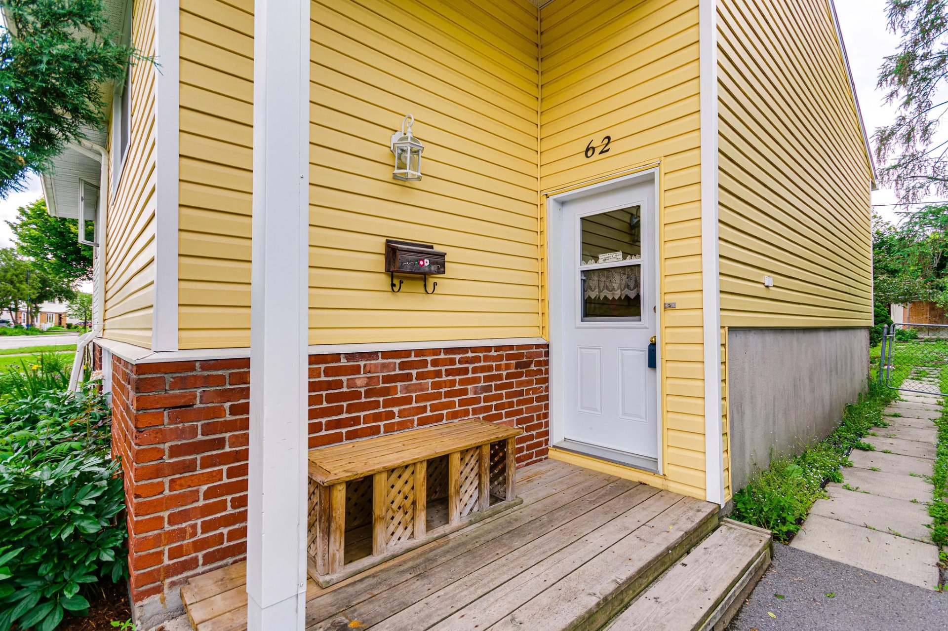 Exterior entrance