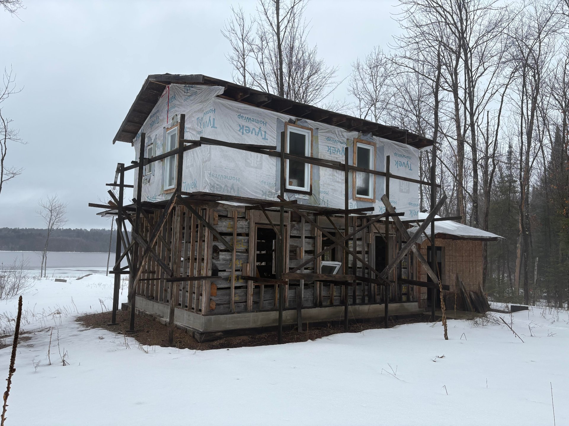 Extérieur - structure incomplète