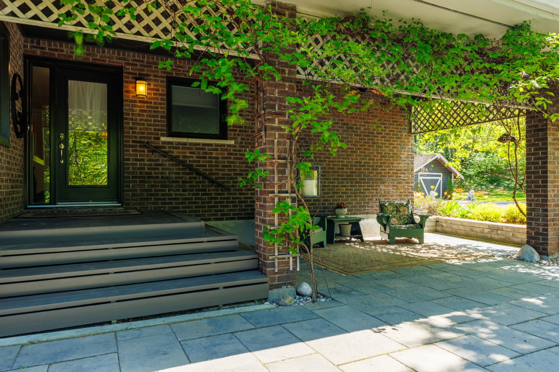 Exterior entrance