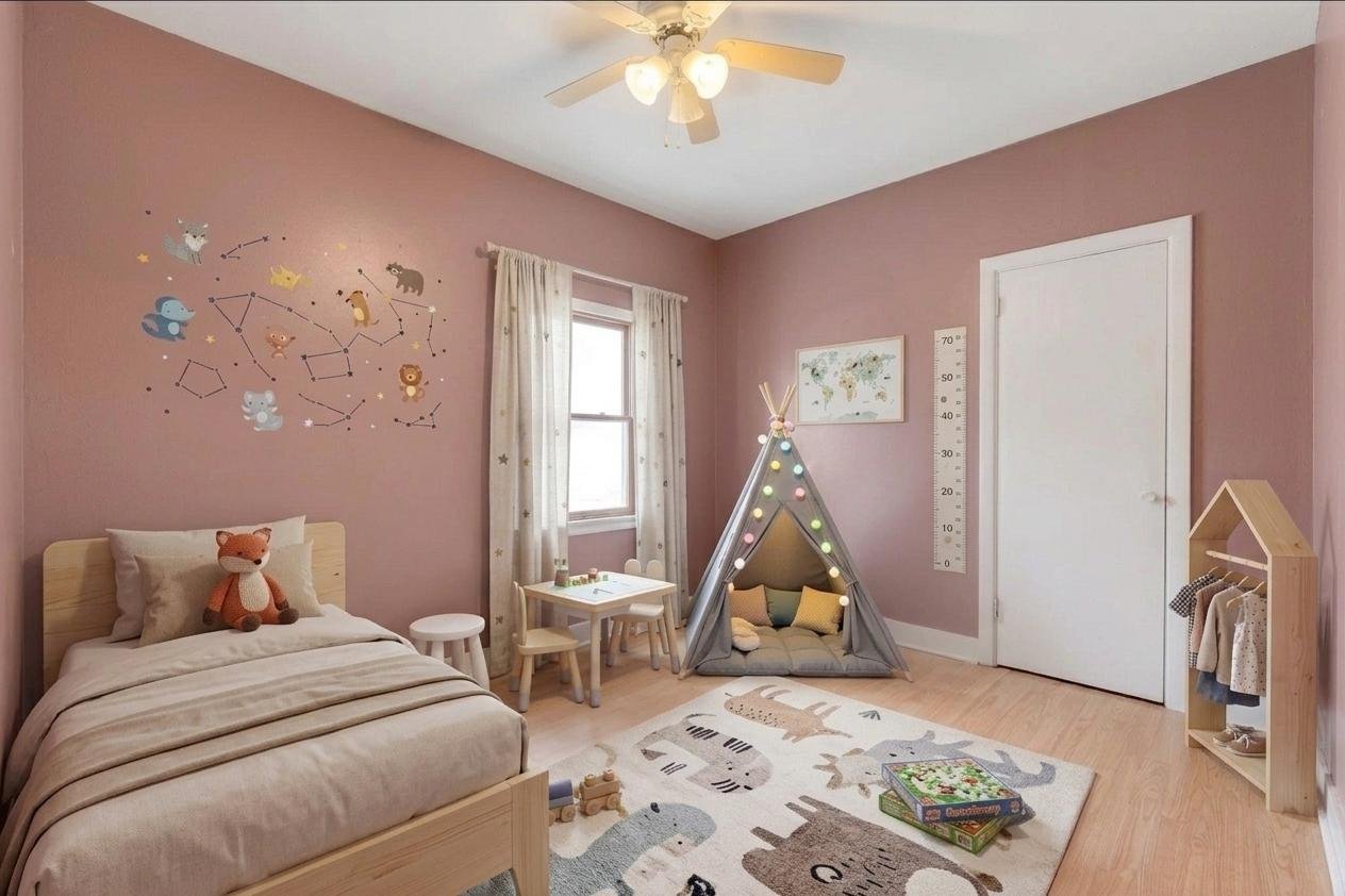 Bedroom - AI-enhanced images, for illustrative purposes only