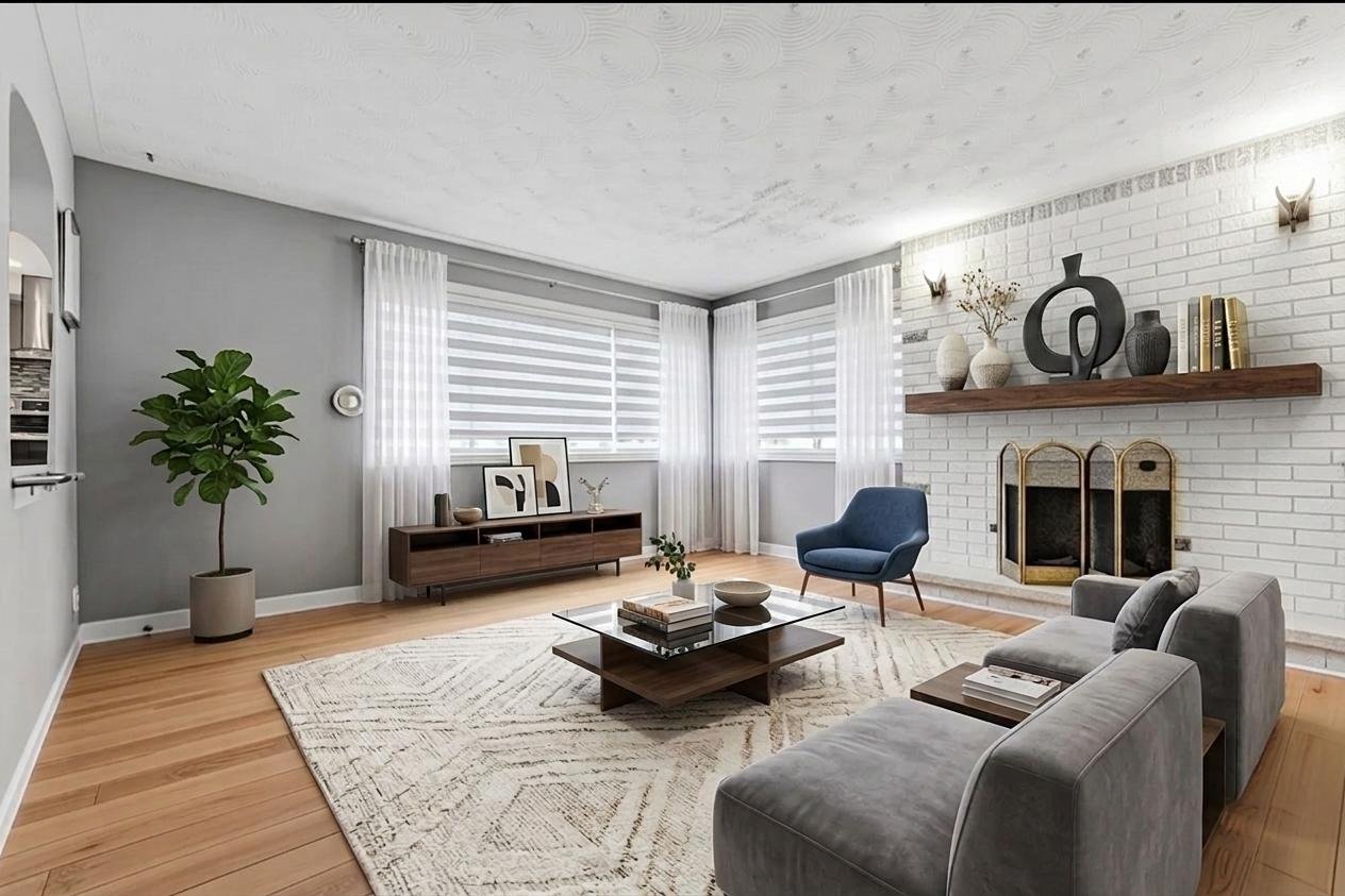 Living room - AI-enhanced images, for illustrative purposes only