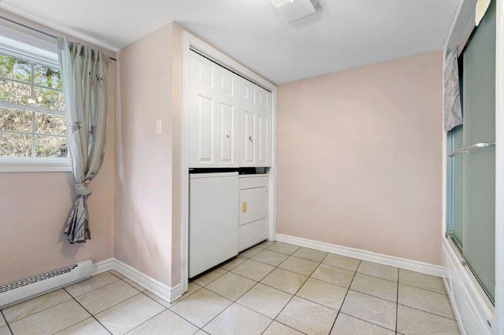 Salle de bains - laveuse/sécheuse