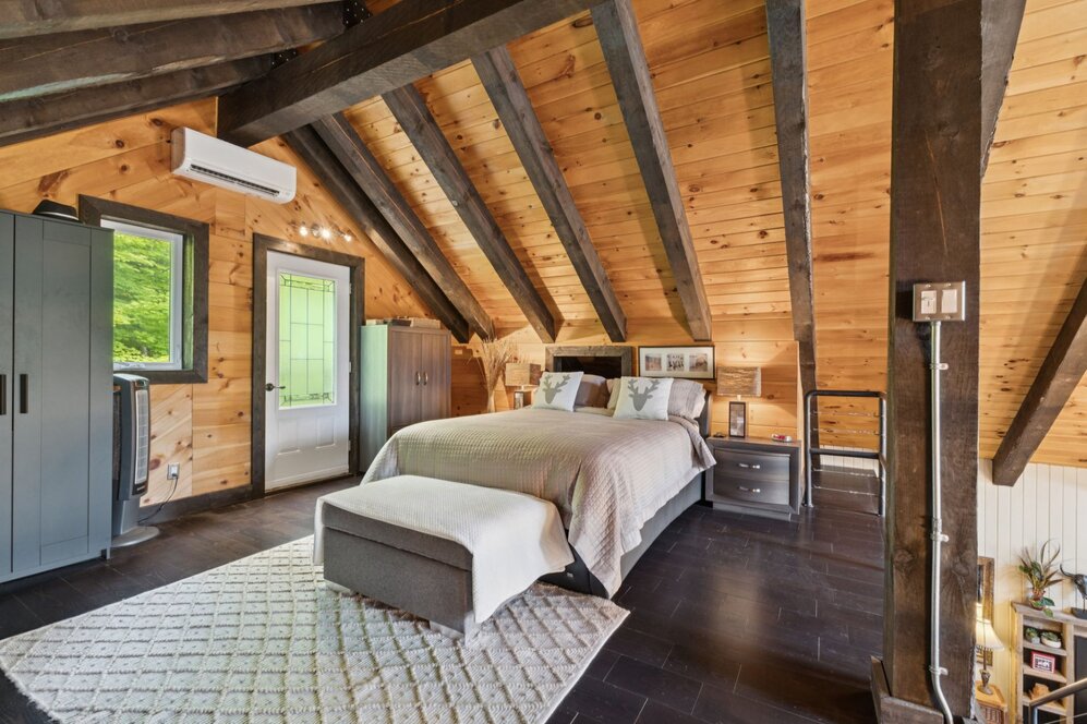 Chambre à coucher principale - avec vue spectaculaire