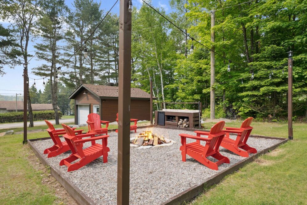 Terrasse - pit a feu