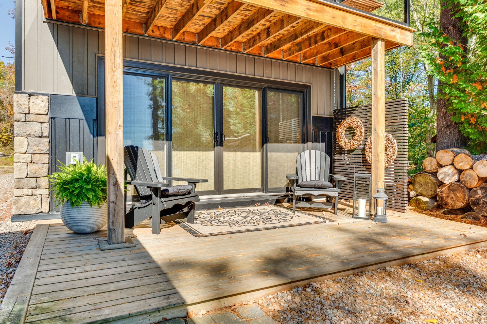 Entrée extérieure - Chalet #2